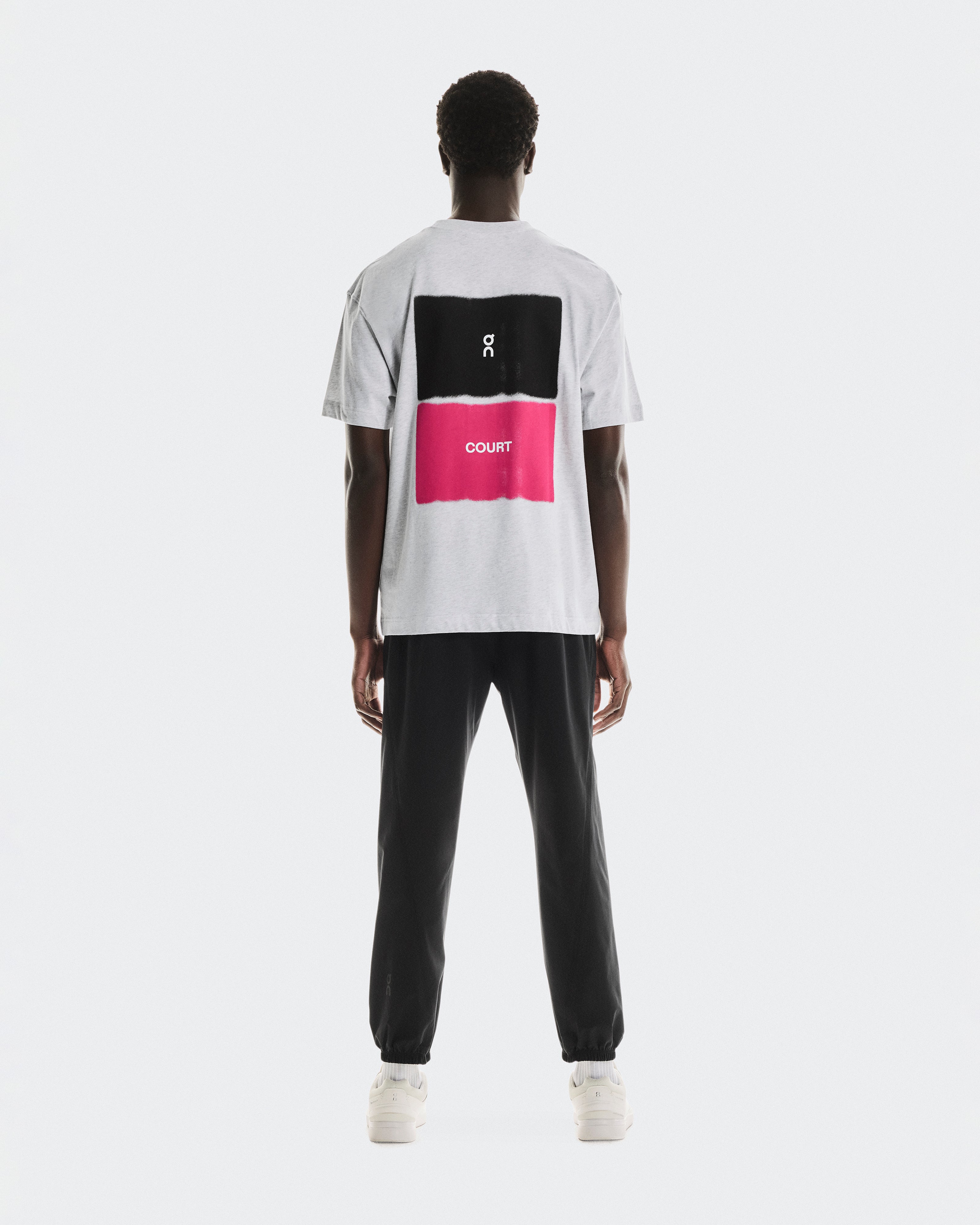 Club-T Court M Heather Gray | Pink