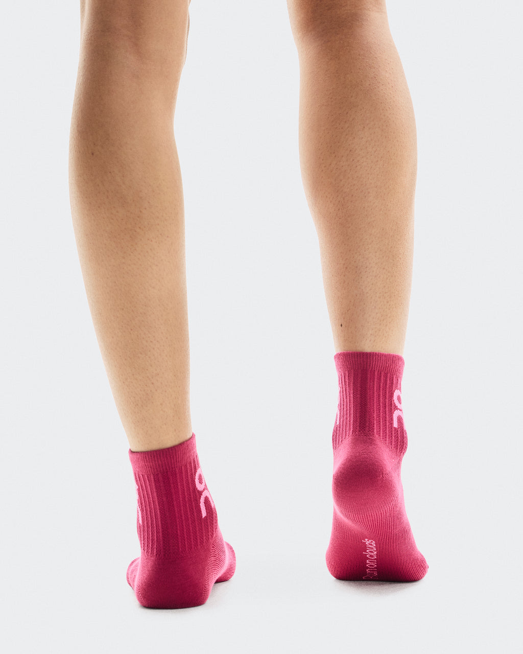 Logo Sock Mid 3P U Orchid | Comet