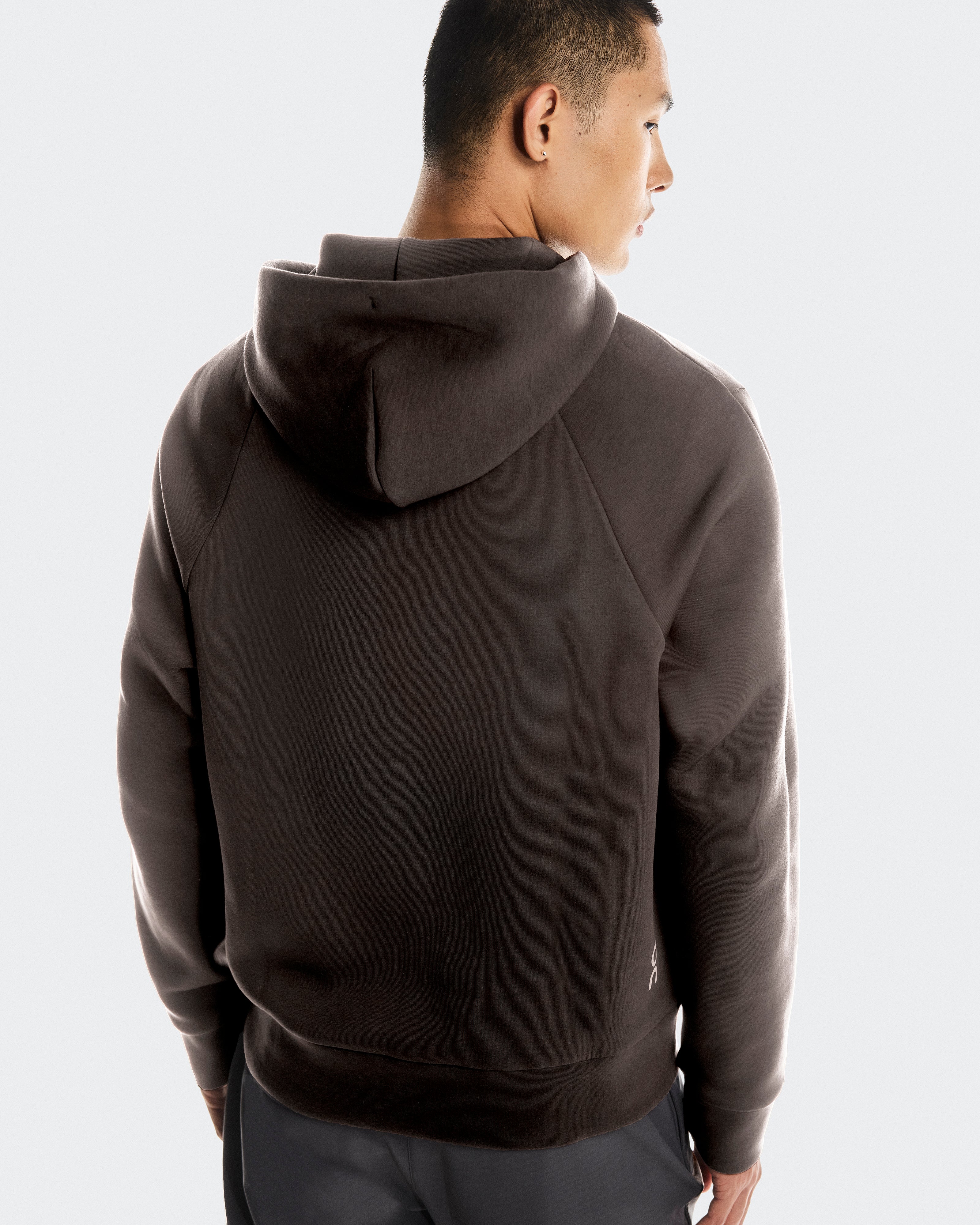 Focus Tech Zip Hoodie M Pebble