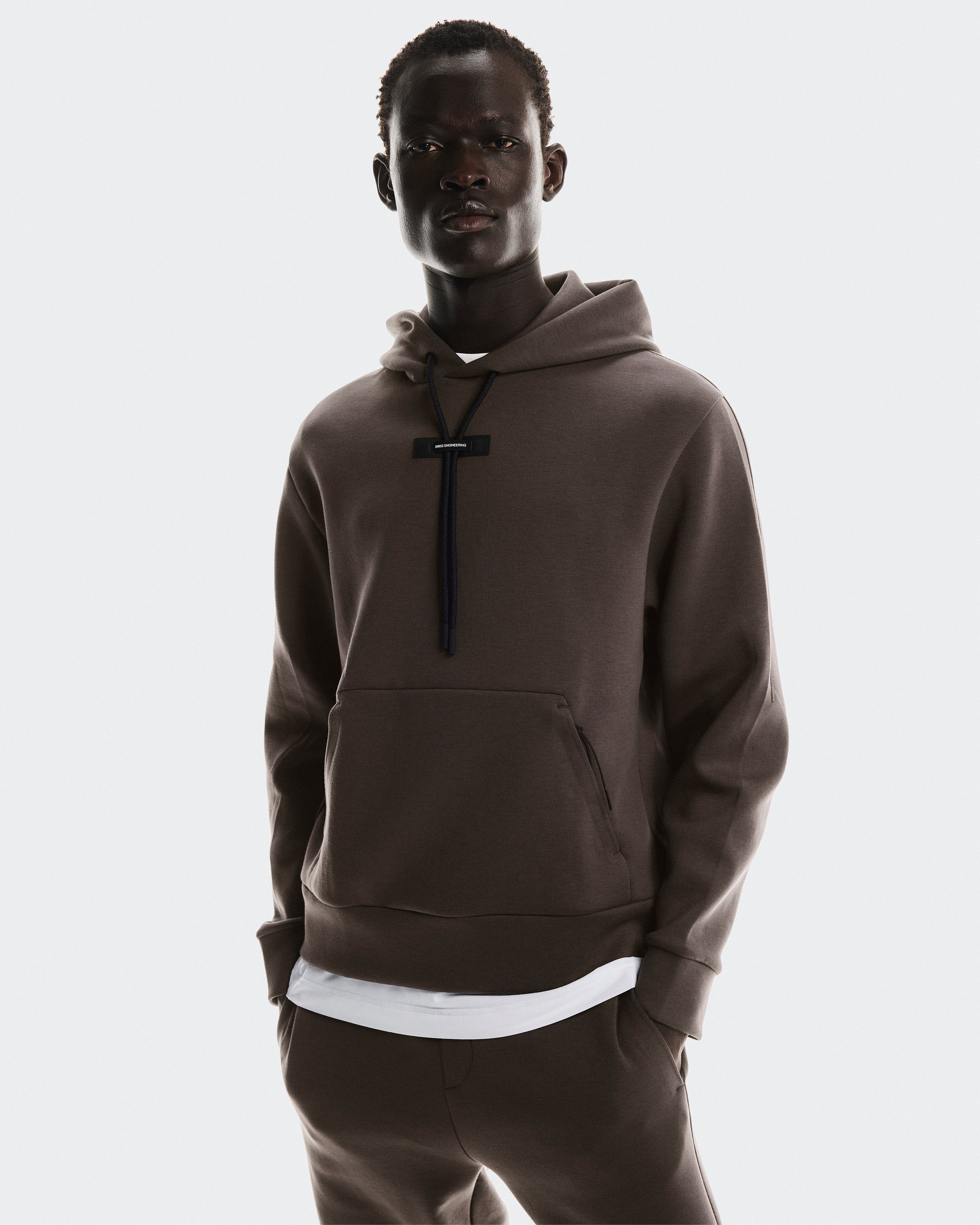 Focus Tech Hoodie M Pebble
