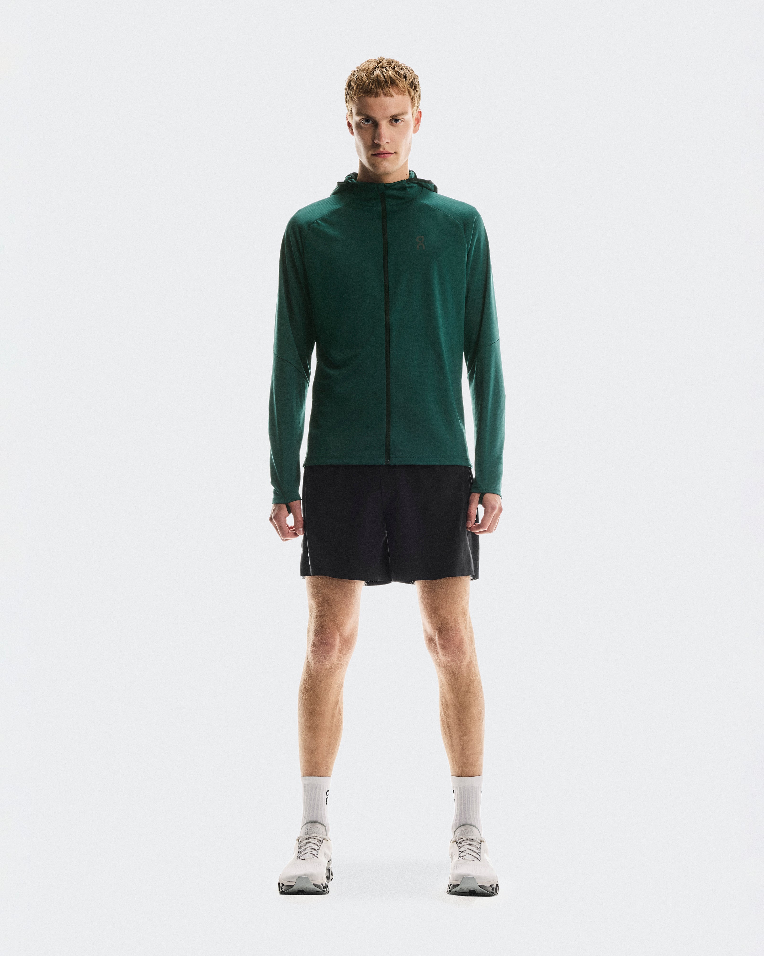 Climate Zip Hoodie M Spirulina