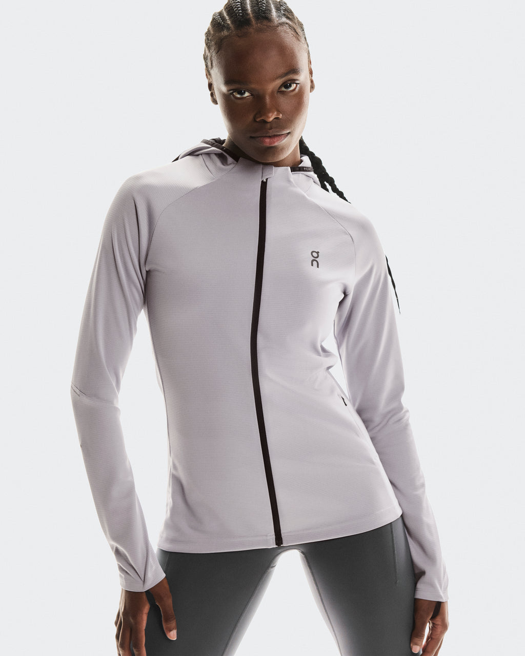 Climate Zip Hoodie W Lilac