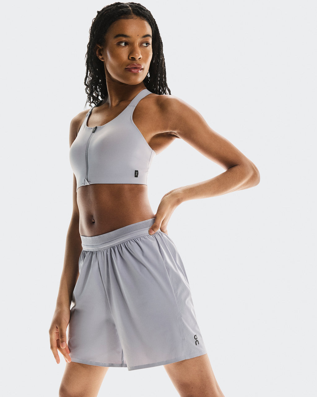 5" Performance Shorts W Lilac