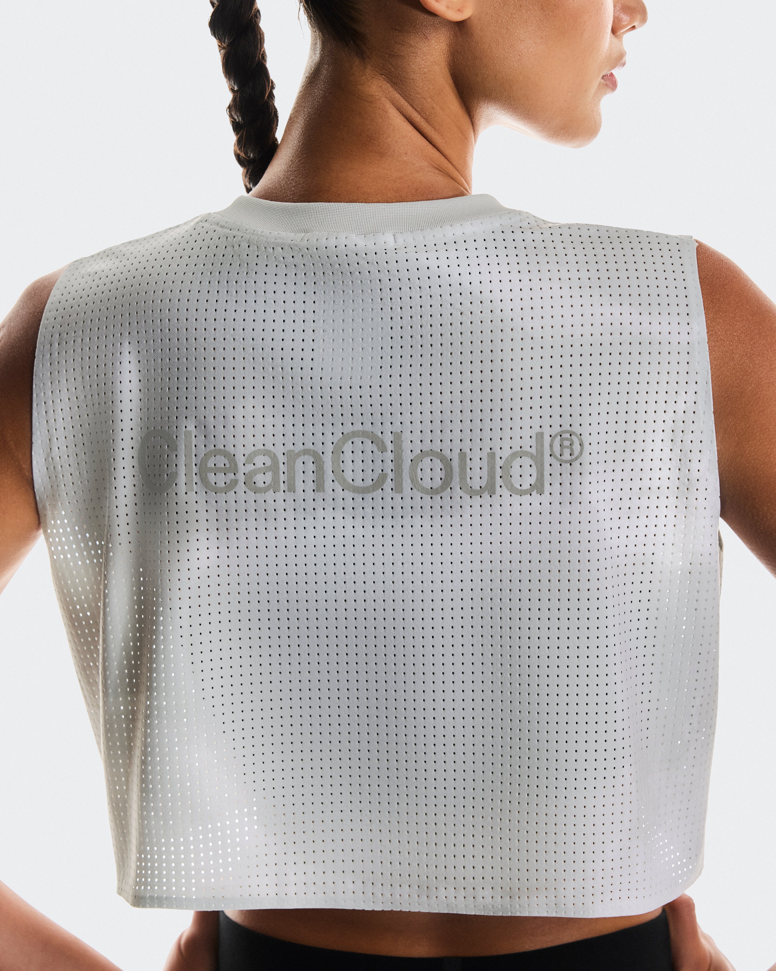 Pace Tank W Glacier | White