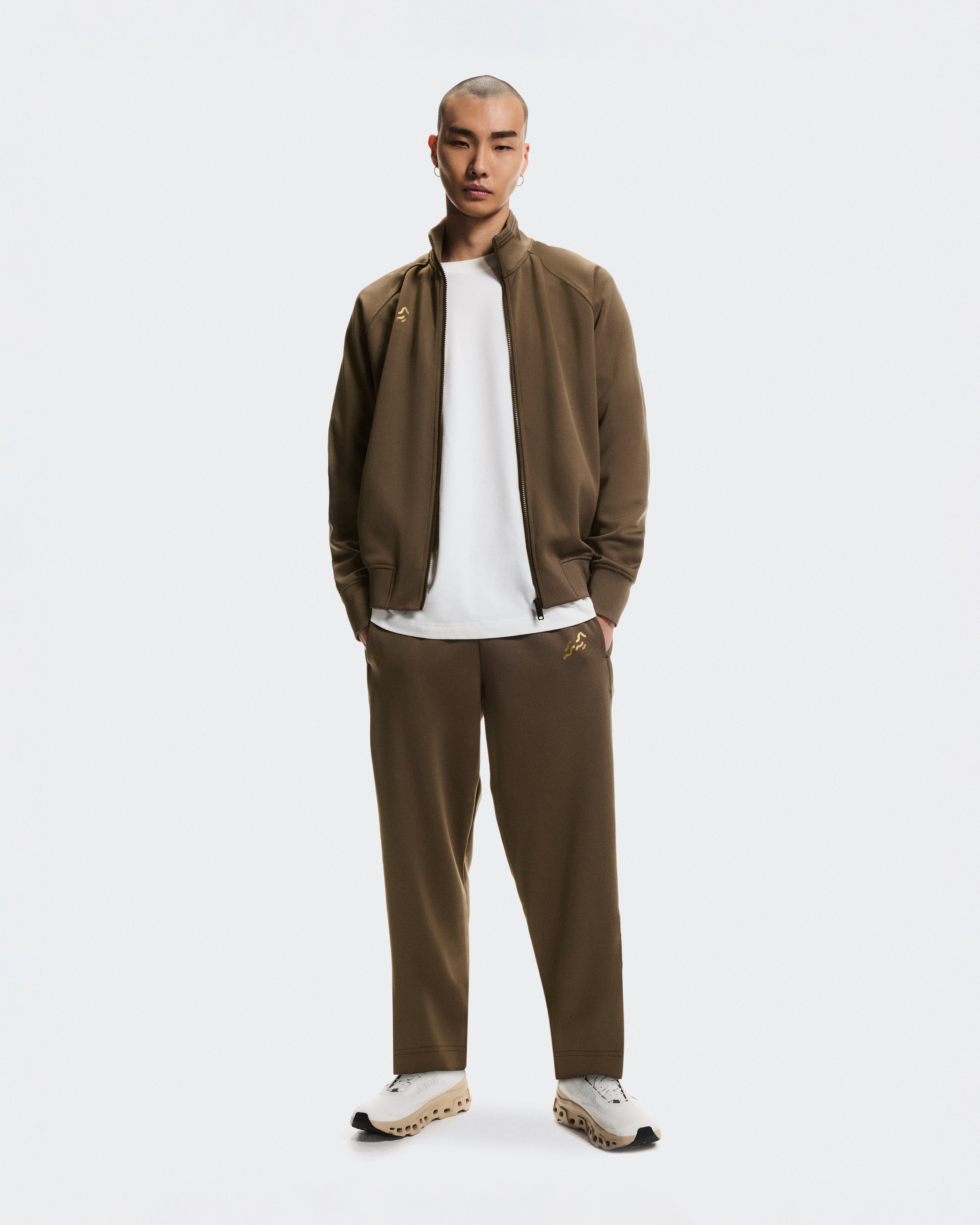 Track Pants M Grizzly