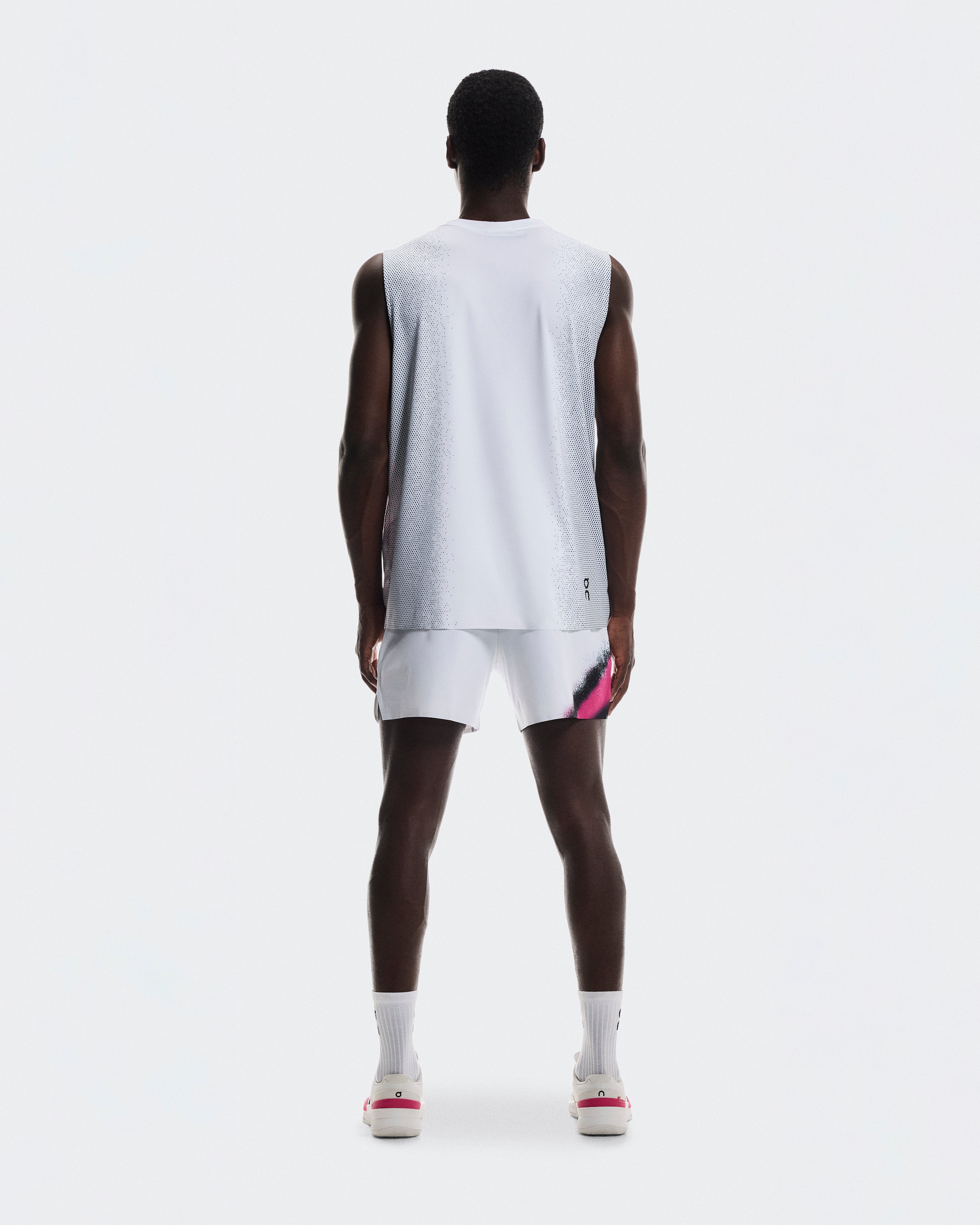Court Shorts M White | Black