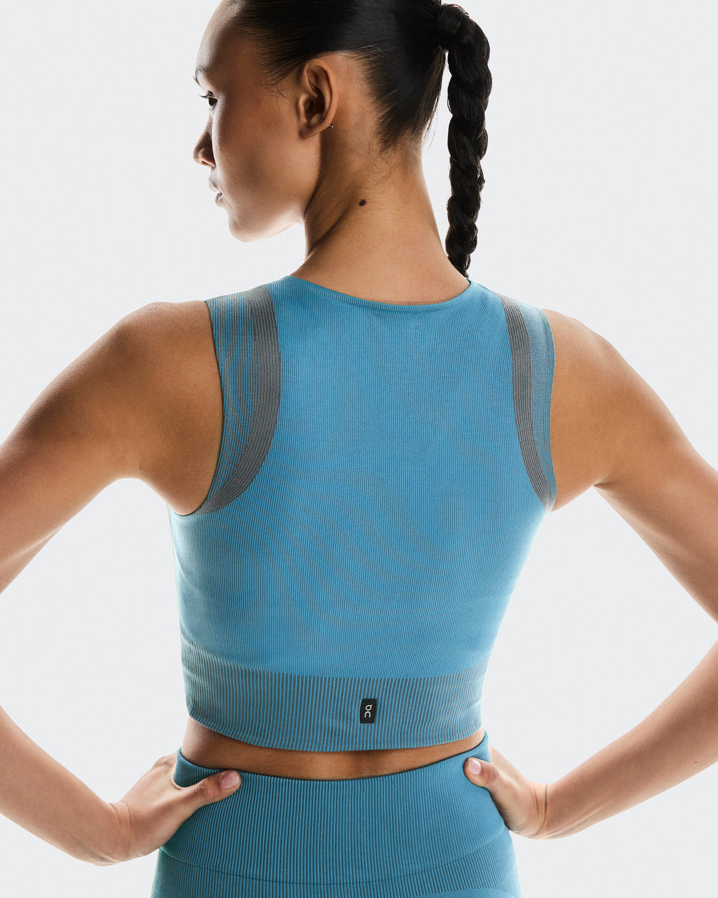 Studio Knit Crop W Niagara | Rock