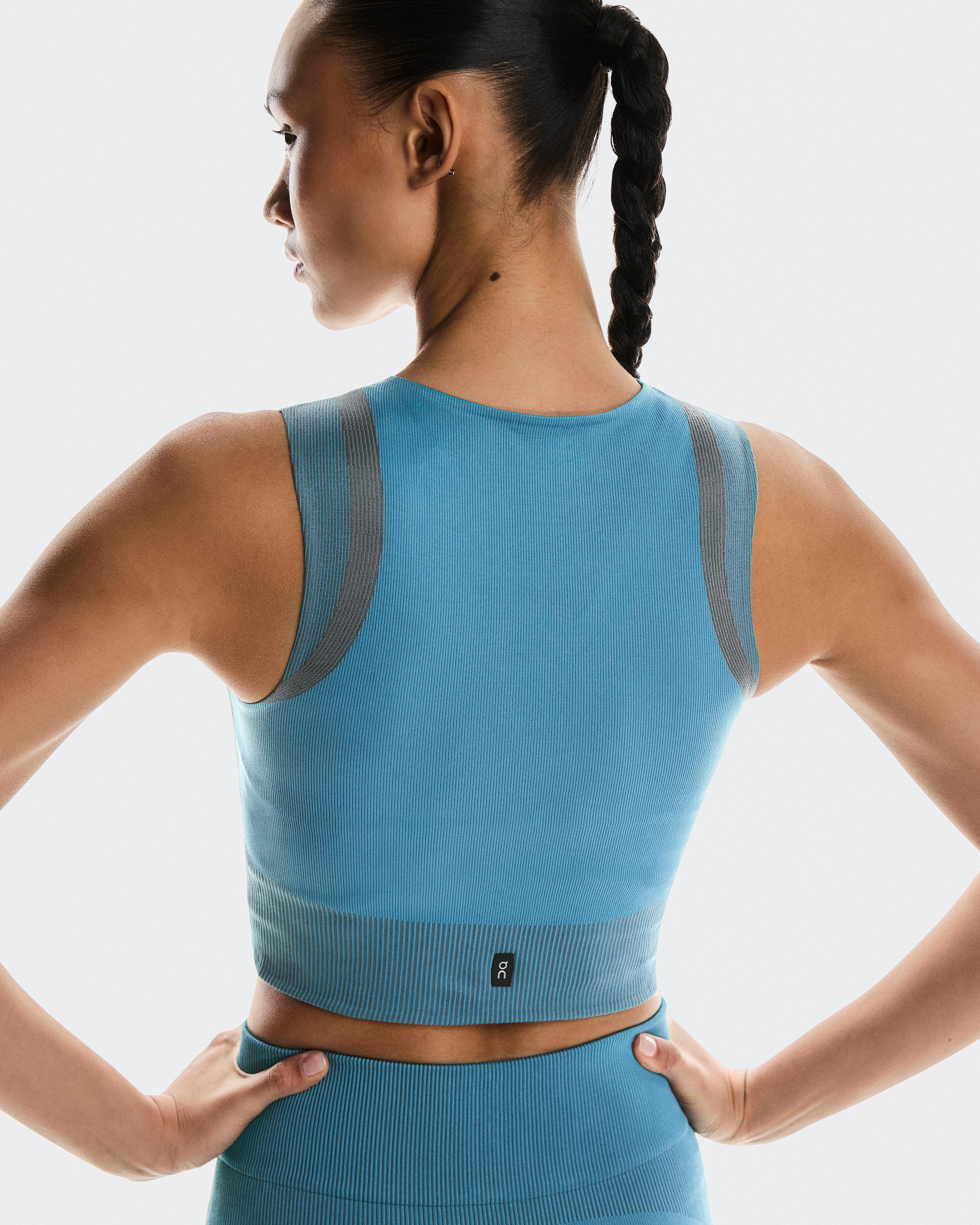 Studio Knit Crop W Niagara | Rock