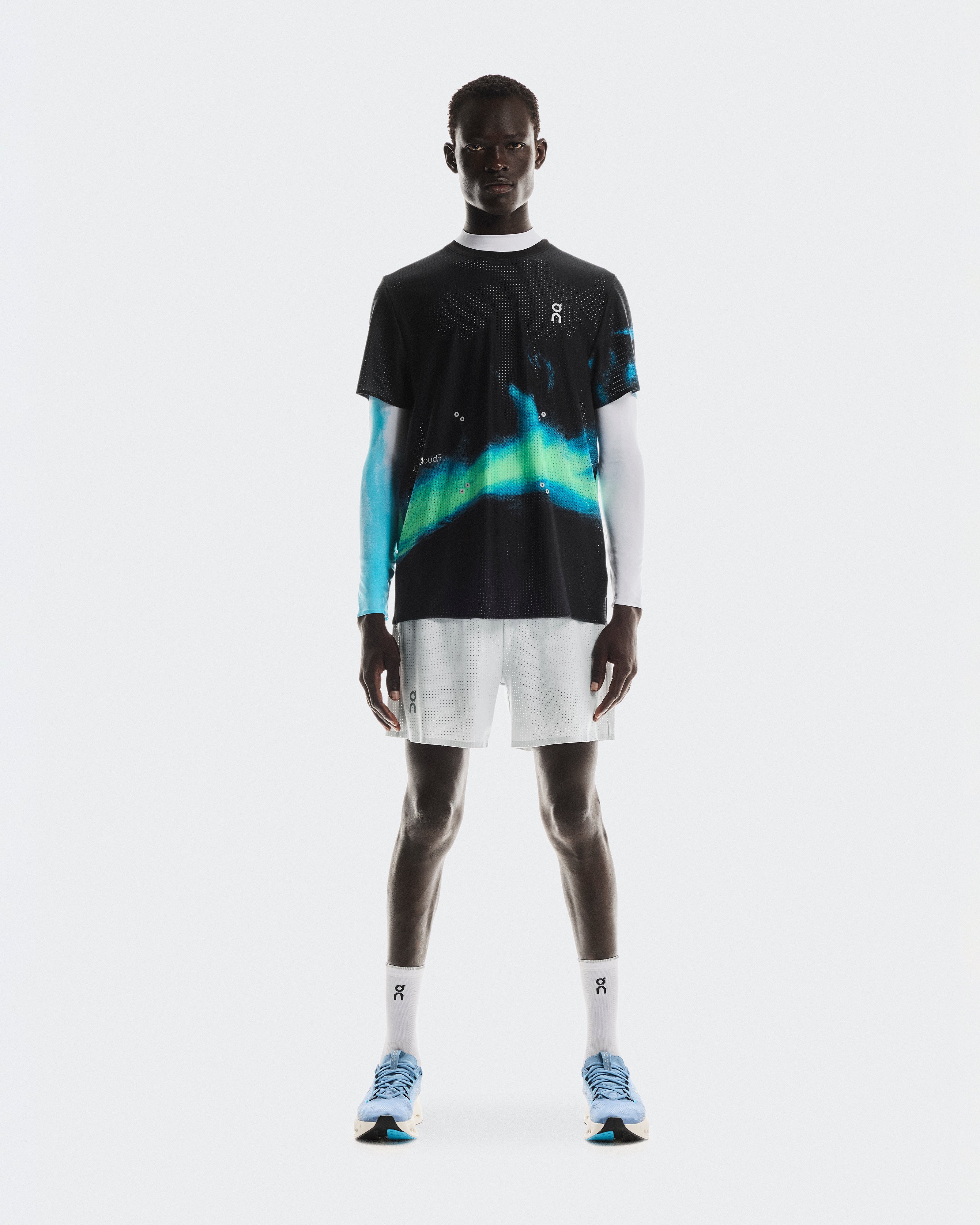 Pace Mesh Shorts M Glacier