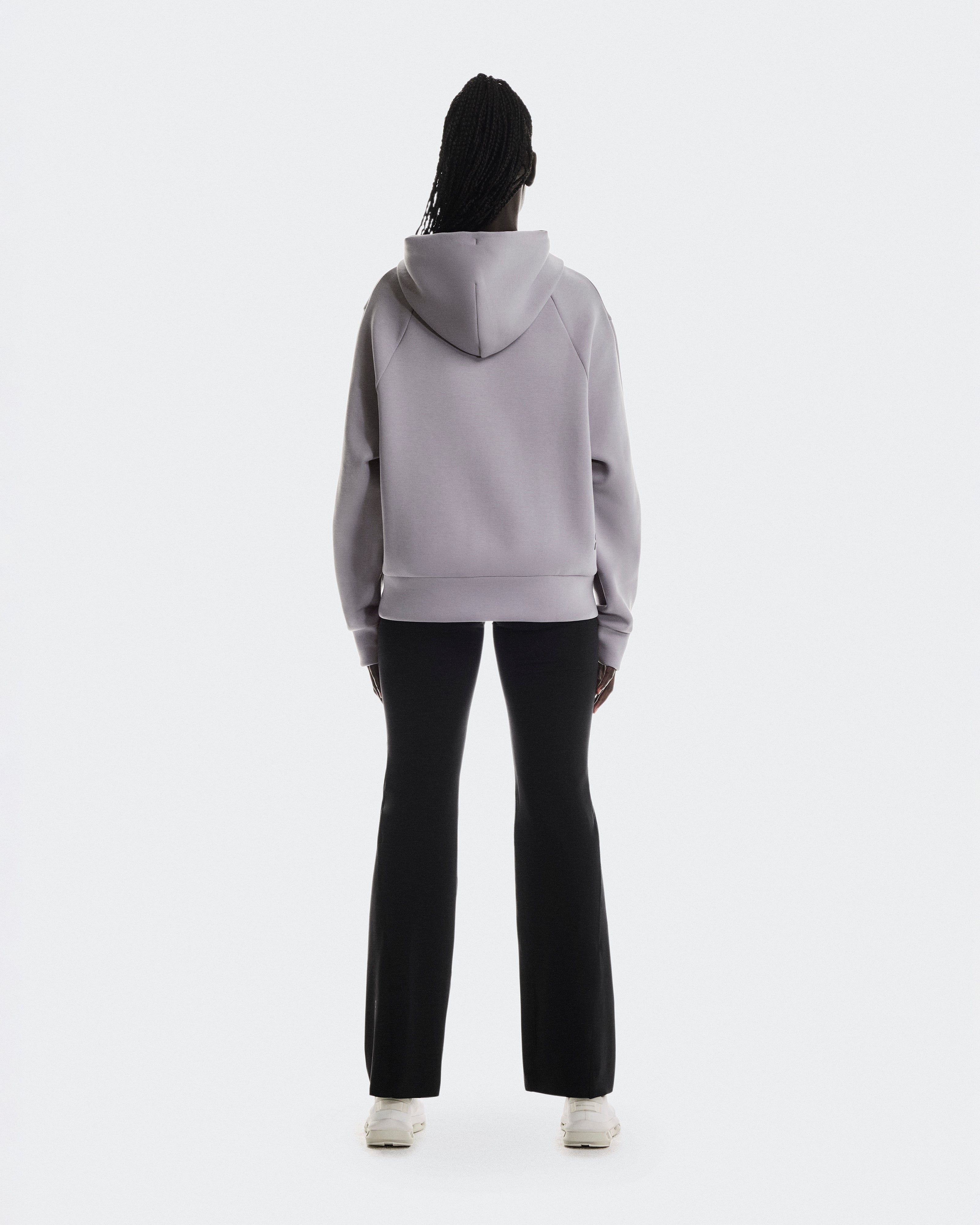 Focus Tech Zip Hoodie W Lilac