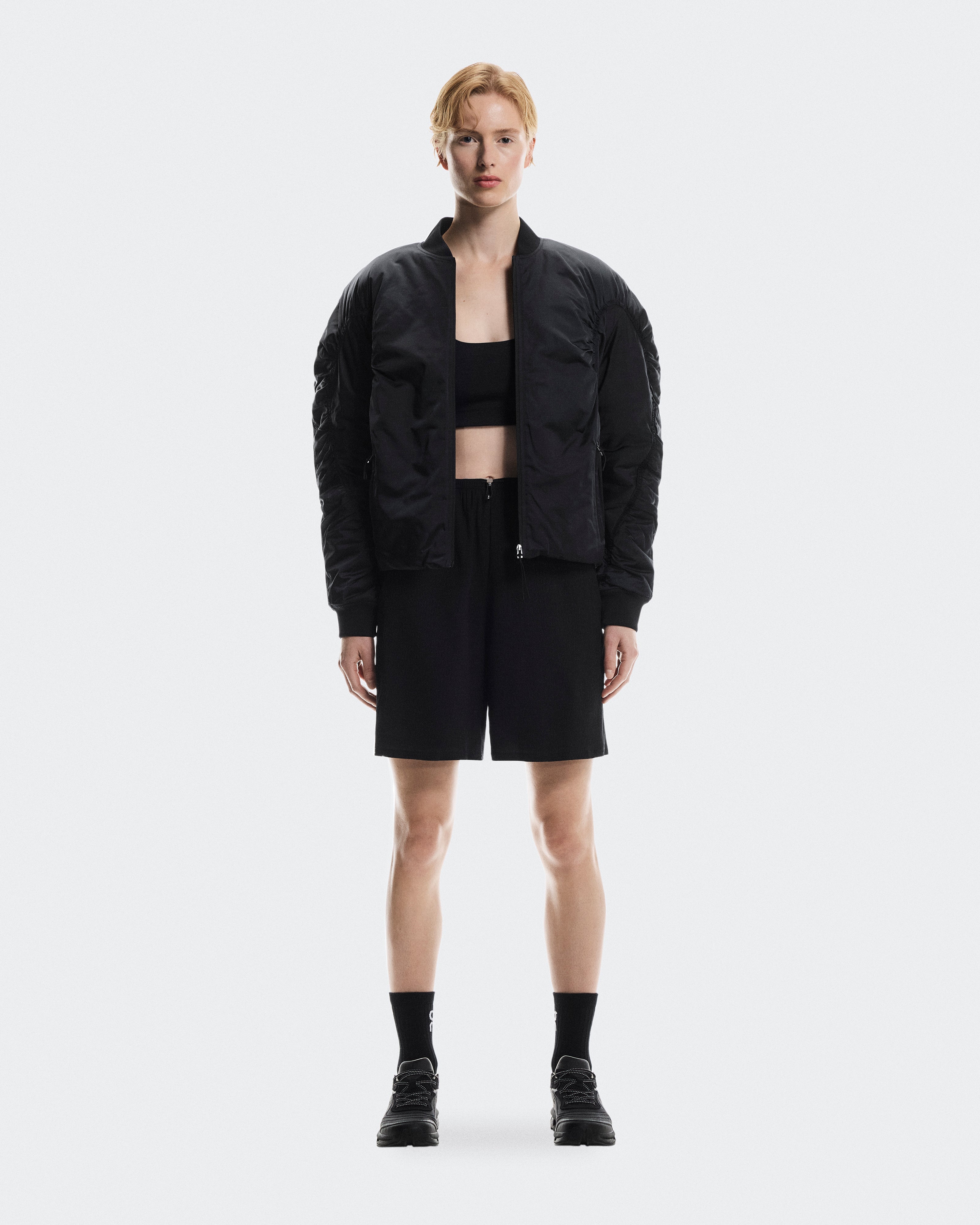 Bomber Jacket 1 W Black