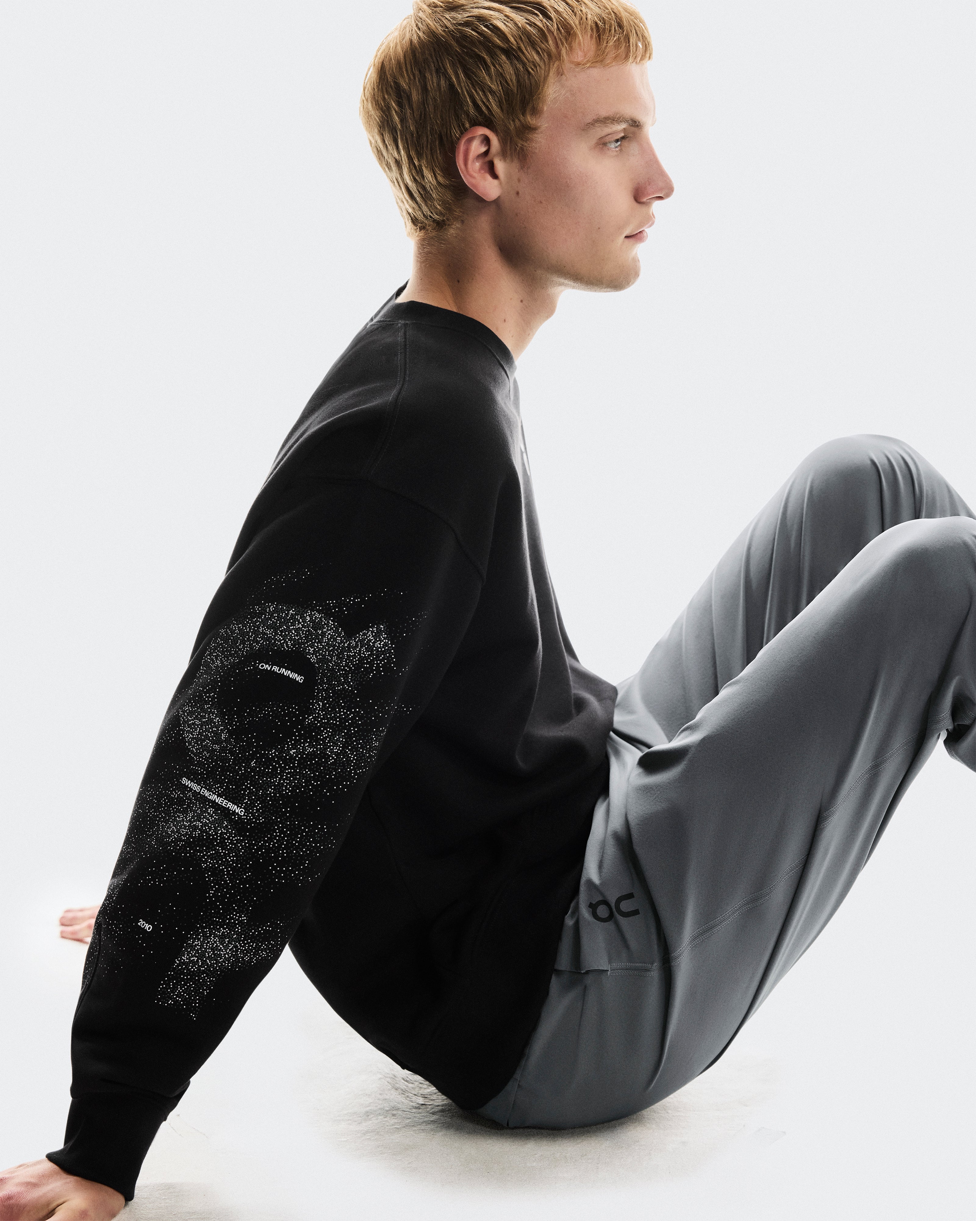 Club Crew Graphic M Black | Olive