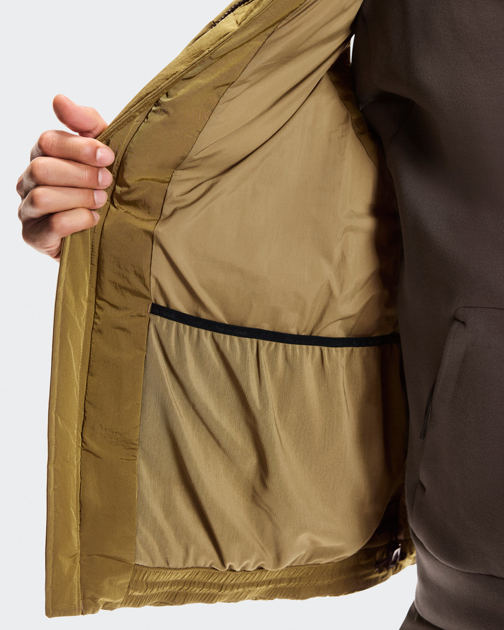 All-Day Puffer Vest M Nutmeg