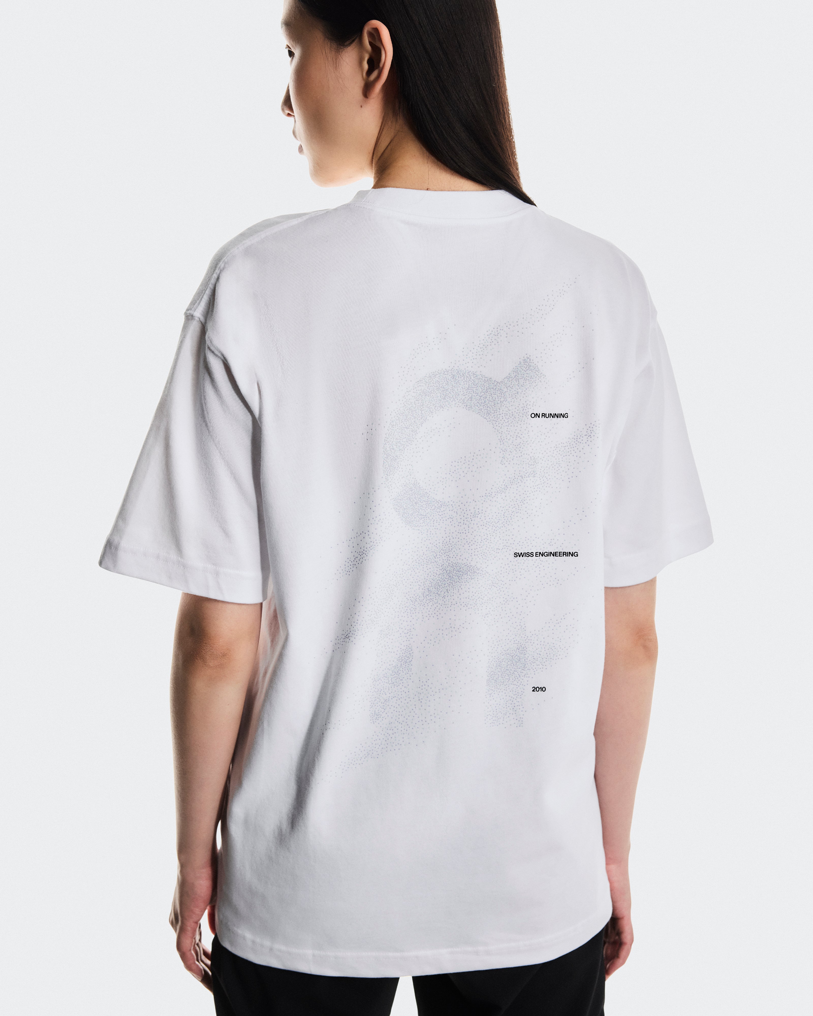 Club-T Graphic W White | Blue