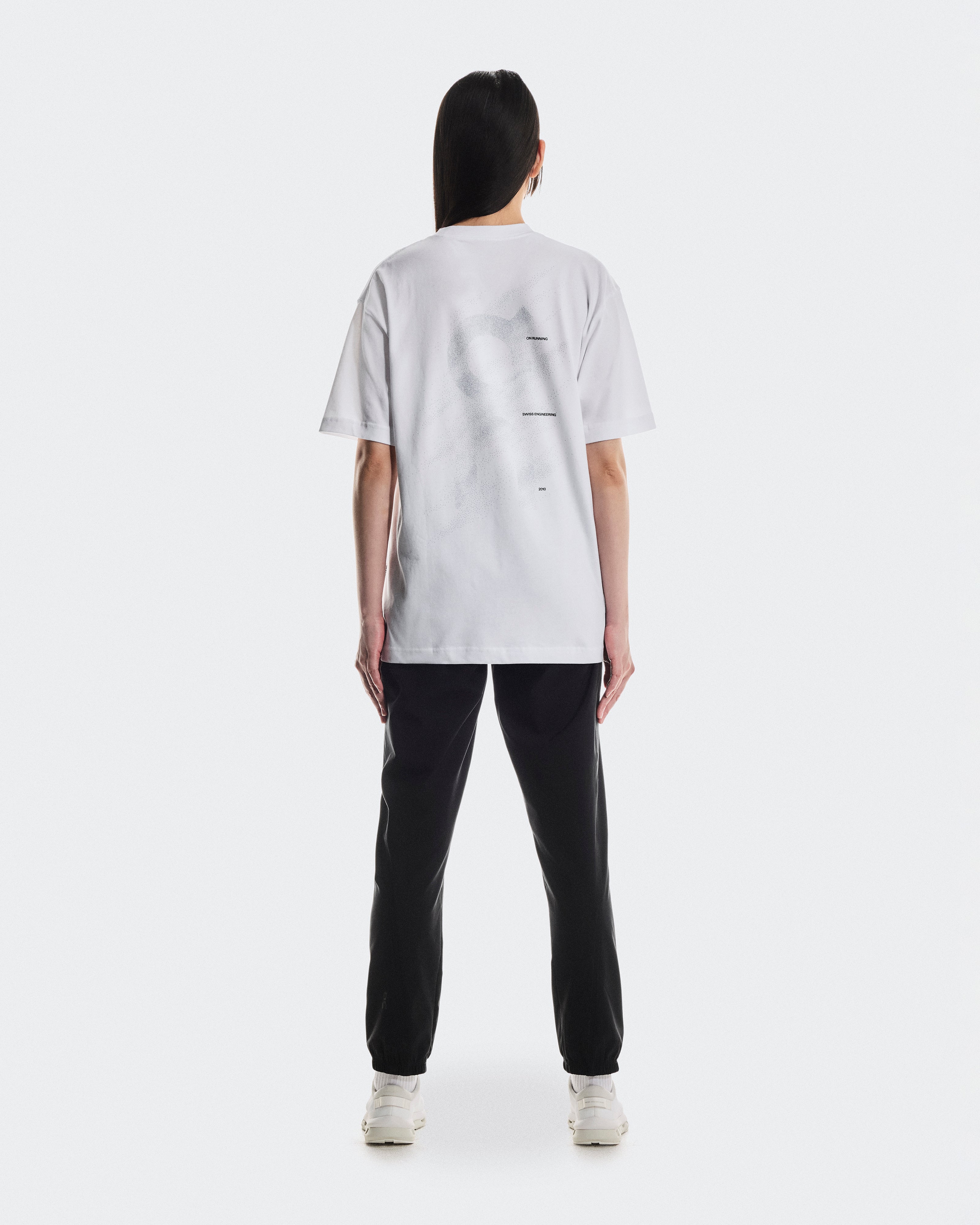 Club-T Graphic W White | Blue