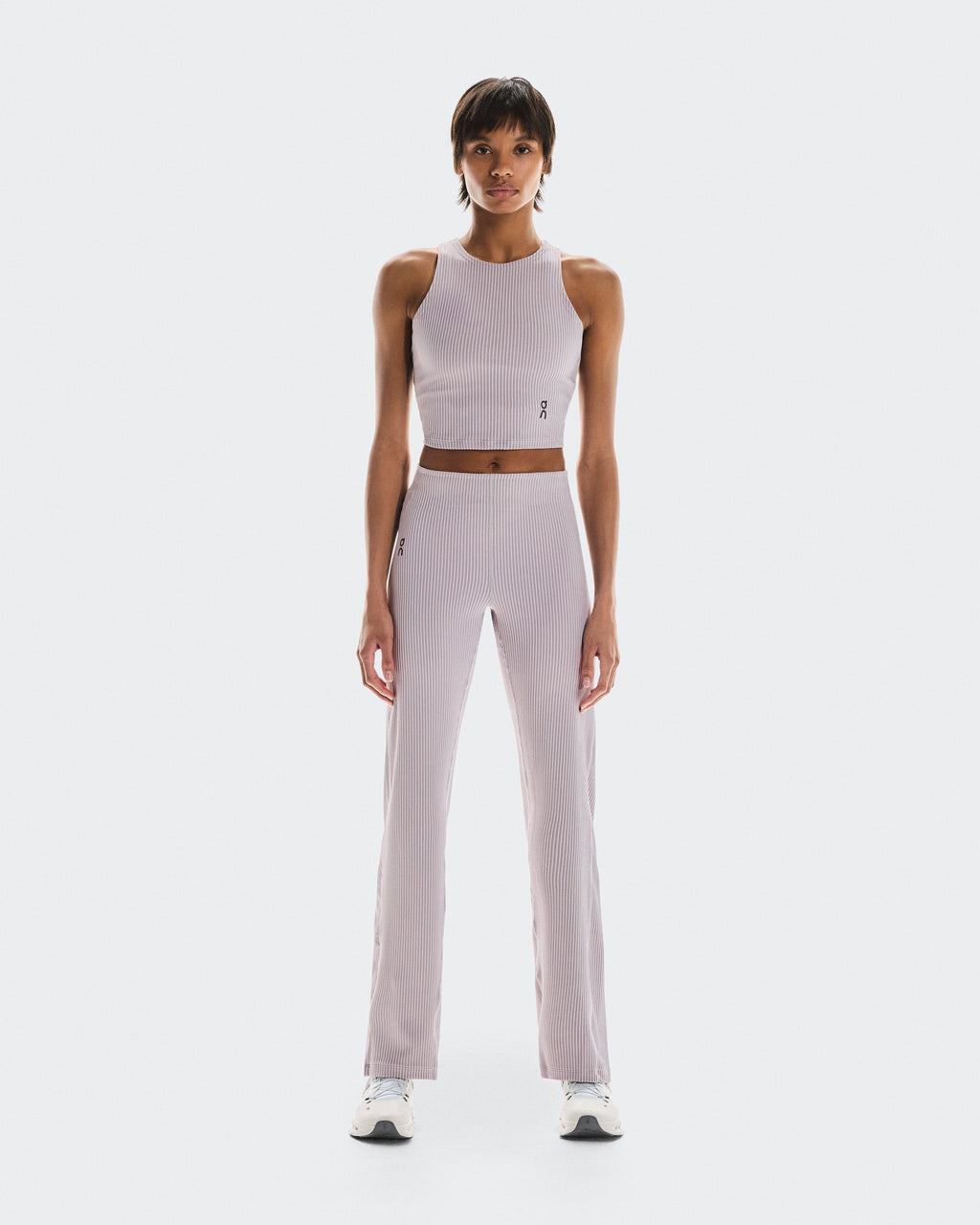 All-Day Ribbed Crop W Orchid | Lilac