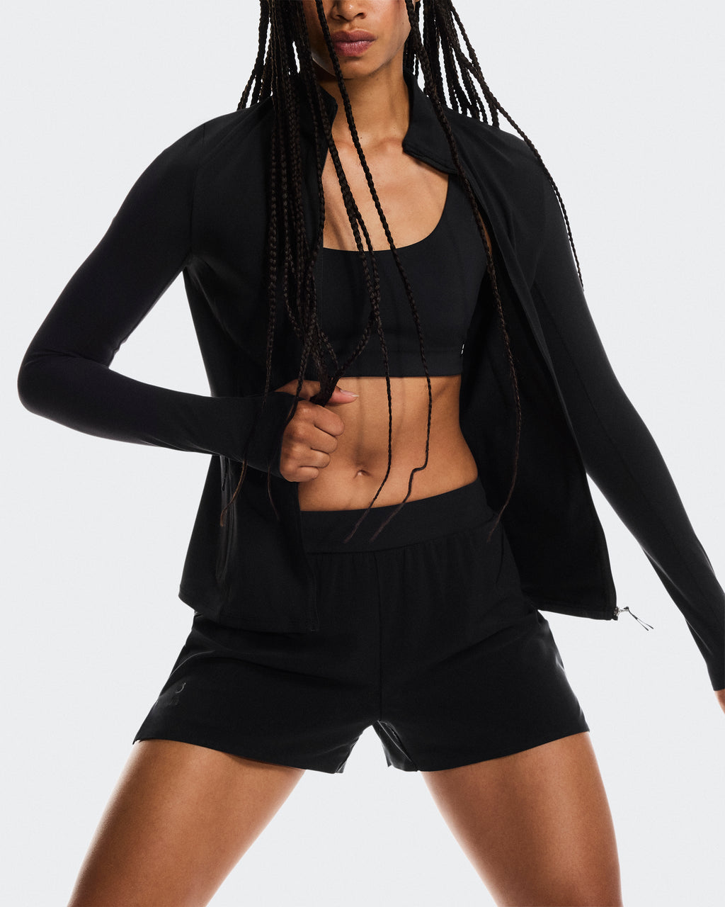 Mesh Shorts 1 W Black