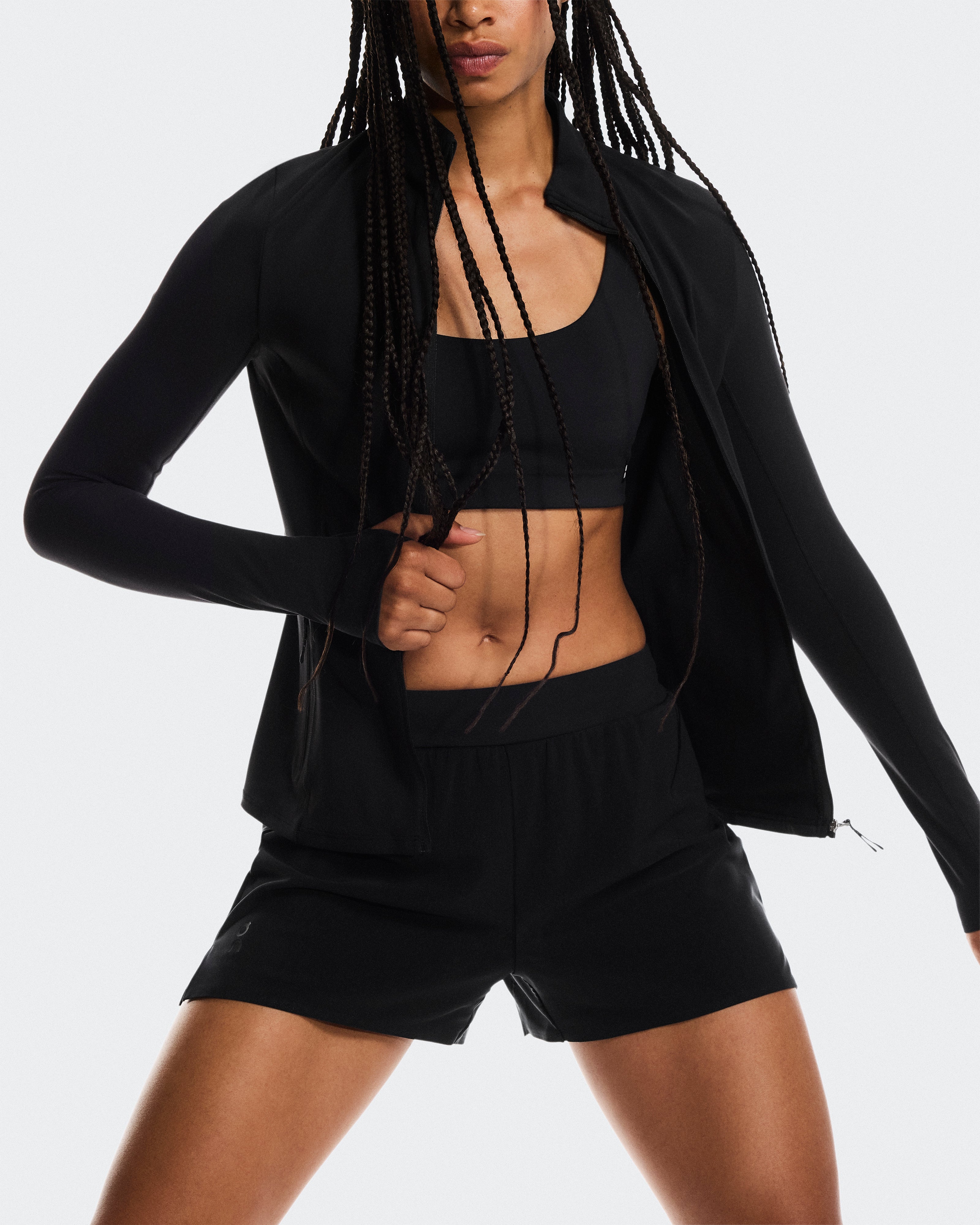 Mesh Shorts 1 W Black