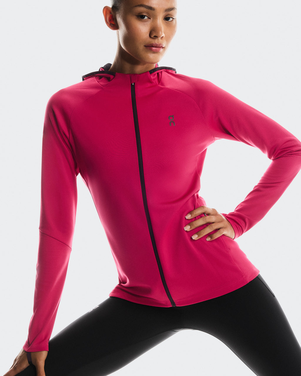 Climate Zip Hoodie W Grenadine