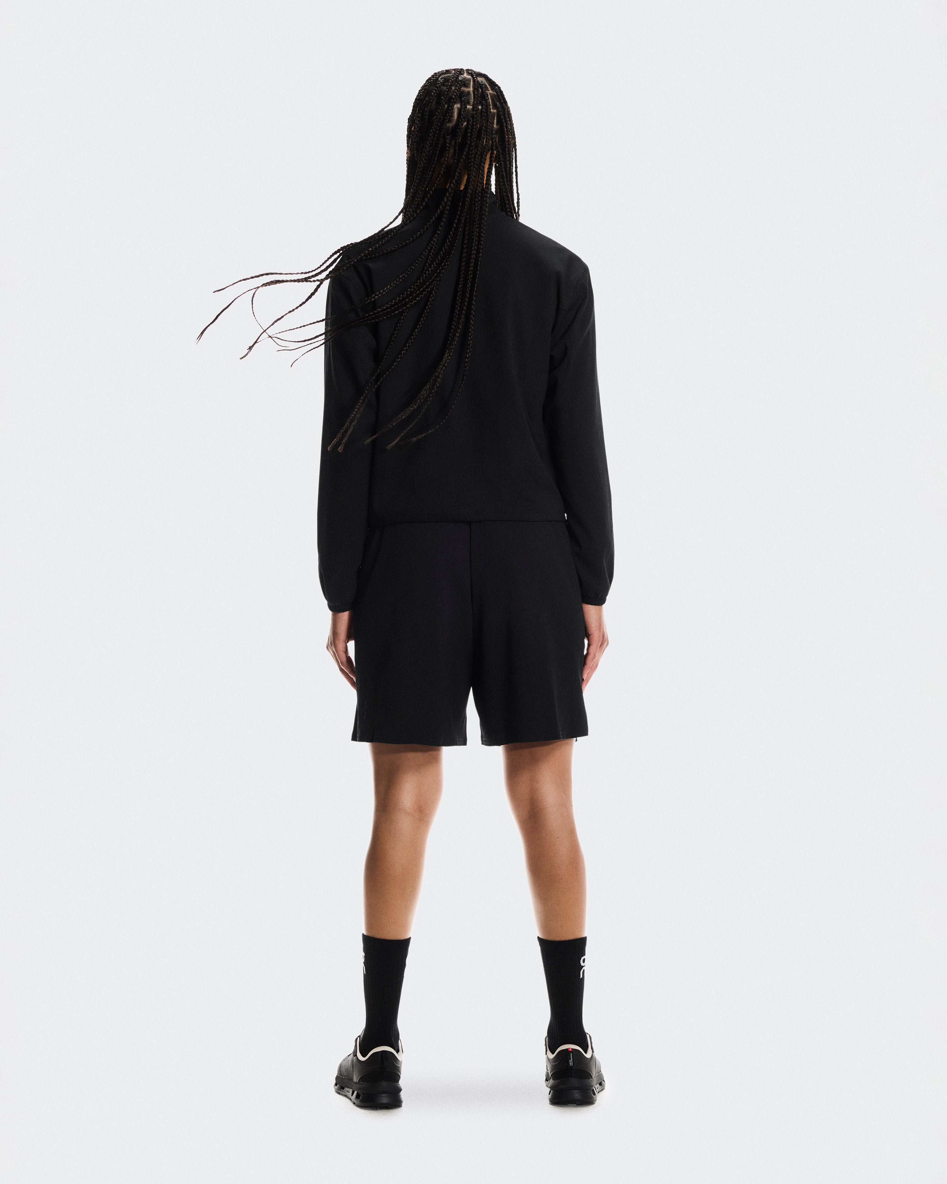 Track Shorts 1 W Black
