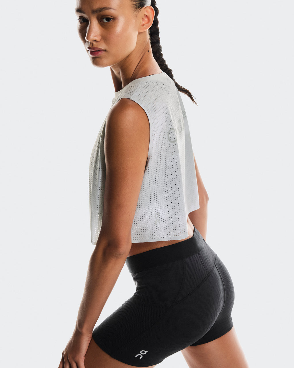 Pace Tank W Glacier | White