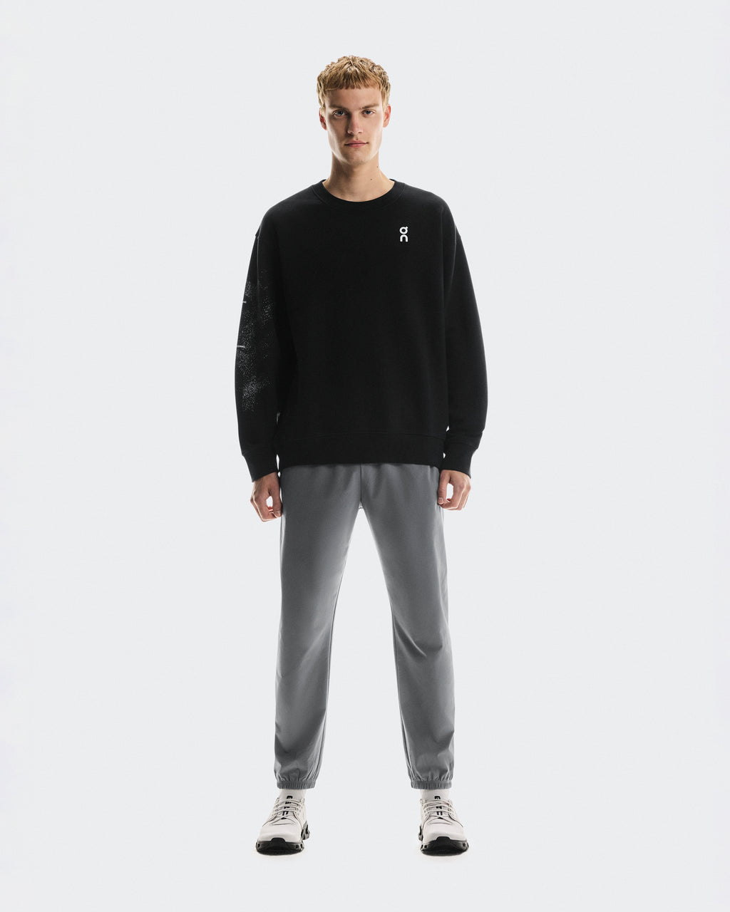 Club Crew Graphic M Black | Olive