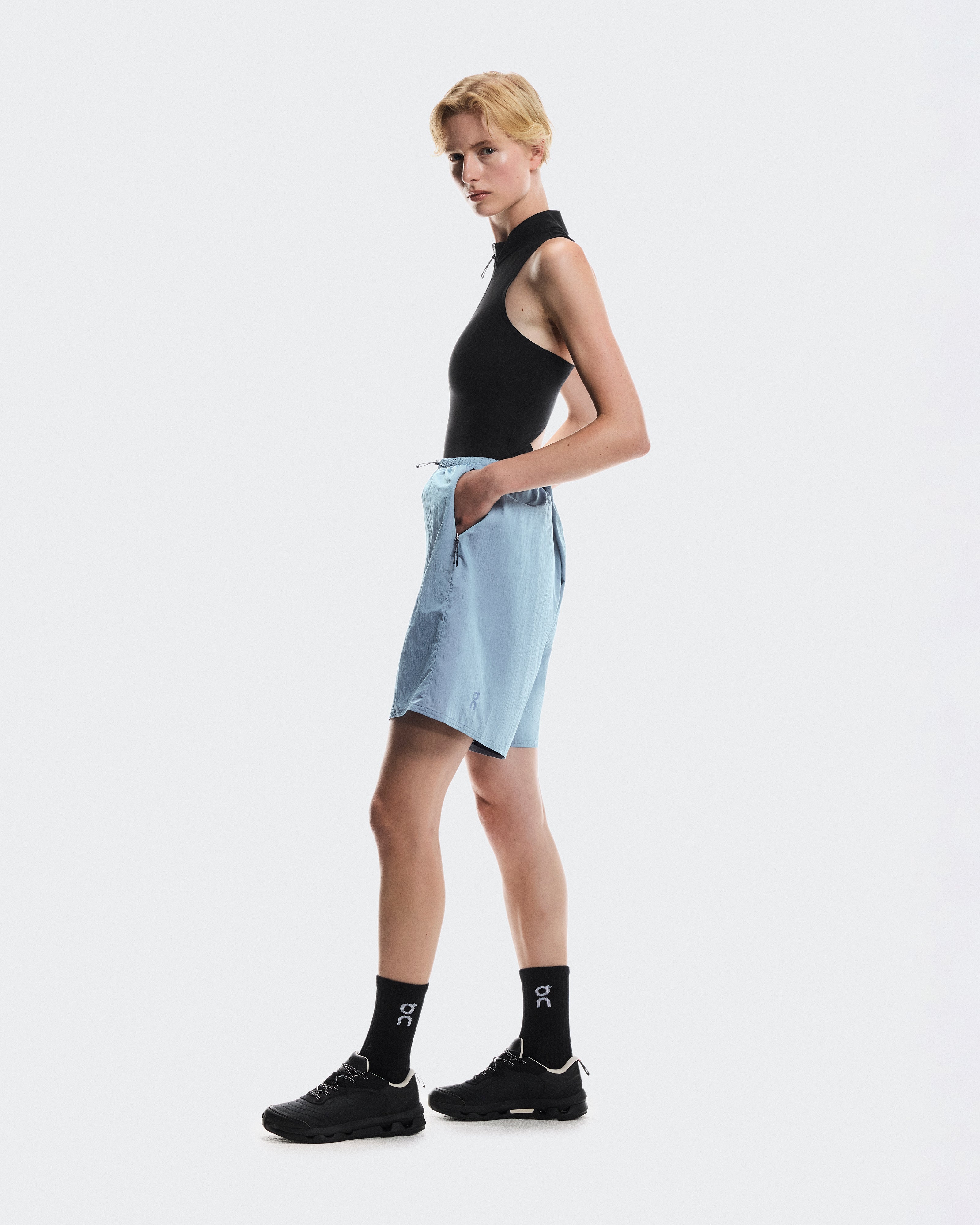 Track Shorts 1 W Arctic | Pink