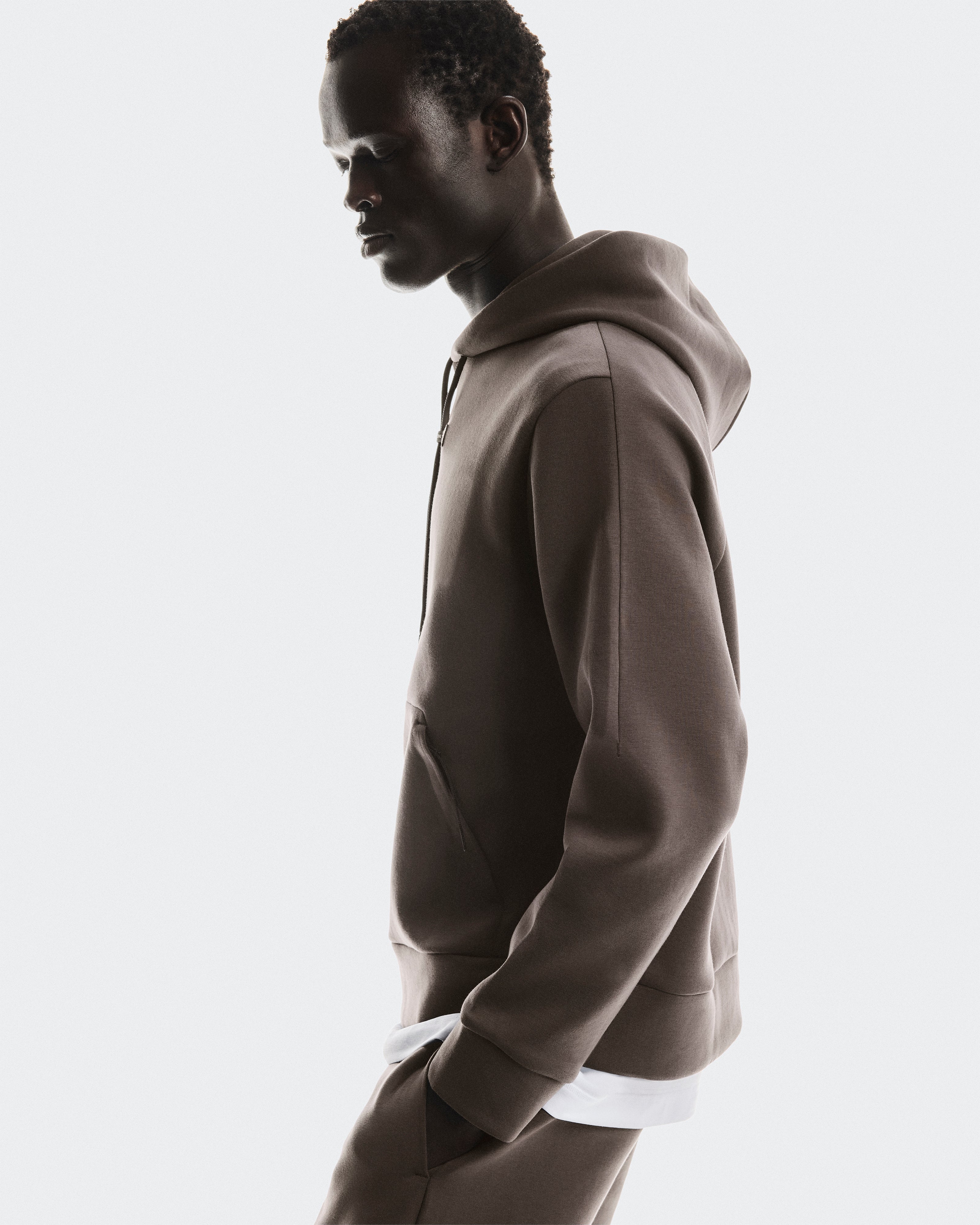 Focus Tech Hoodie M Pebble