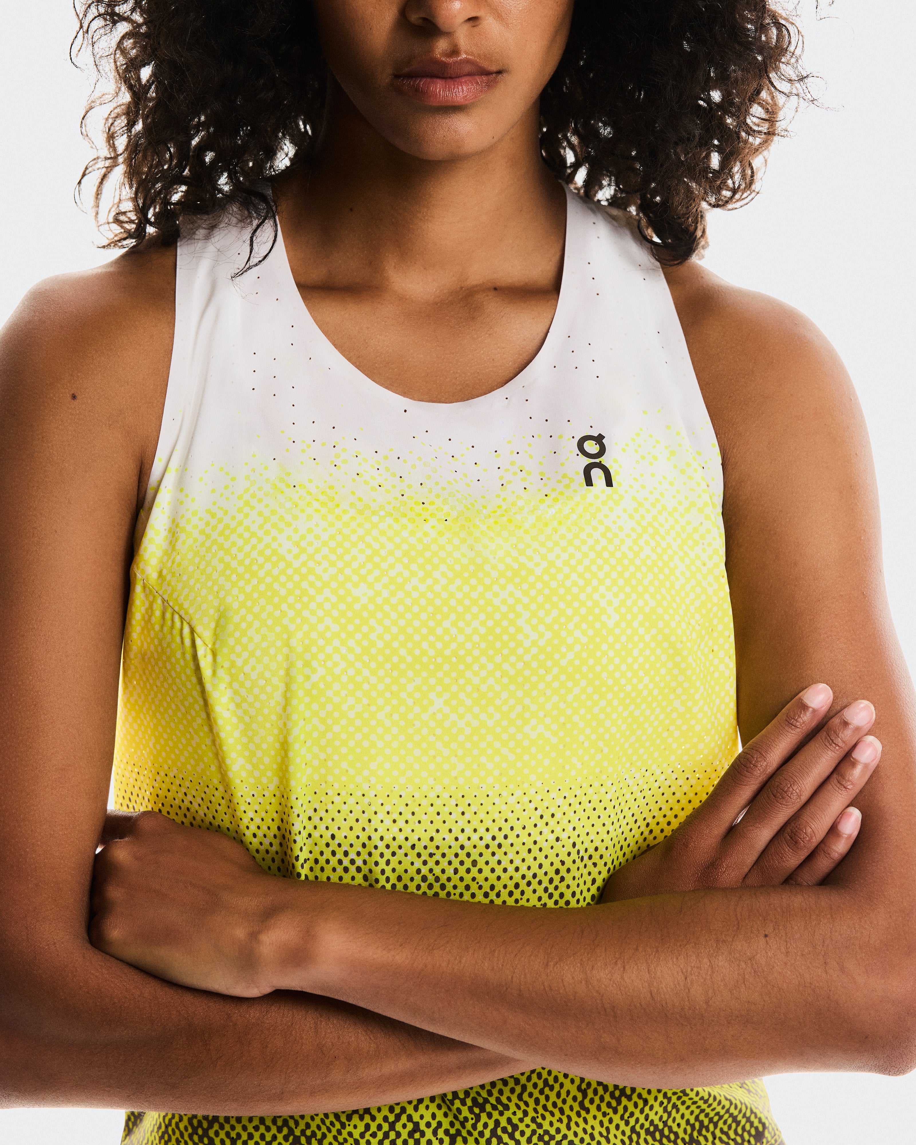 Race Singlet W Lime