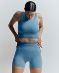 Studio Knit Crop W Niagara | Rock