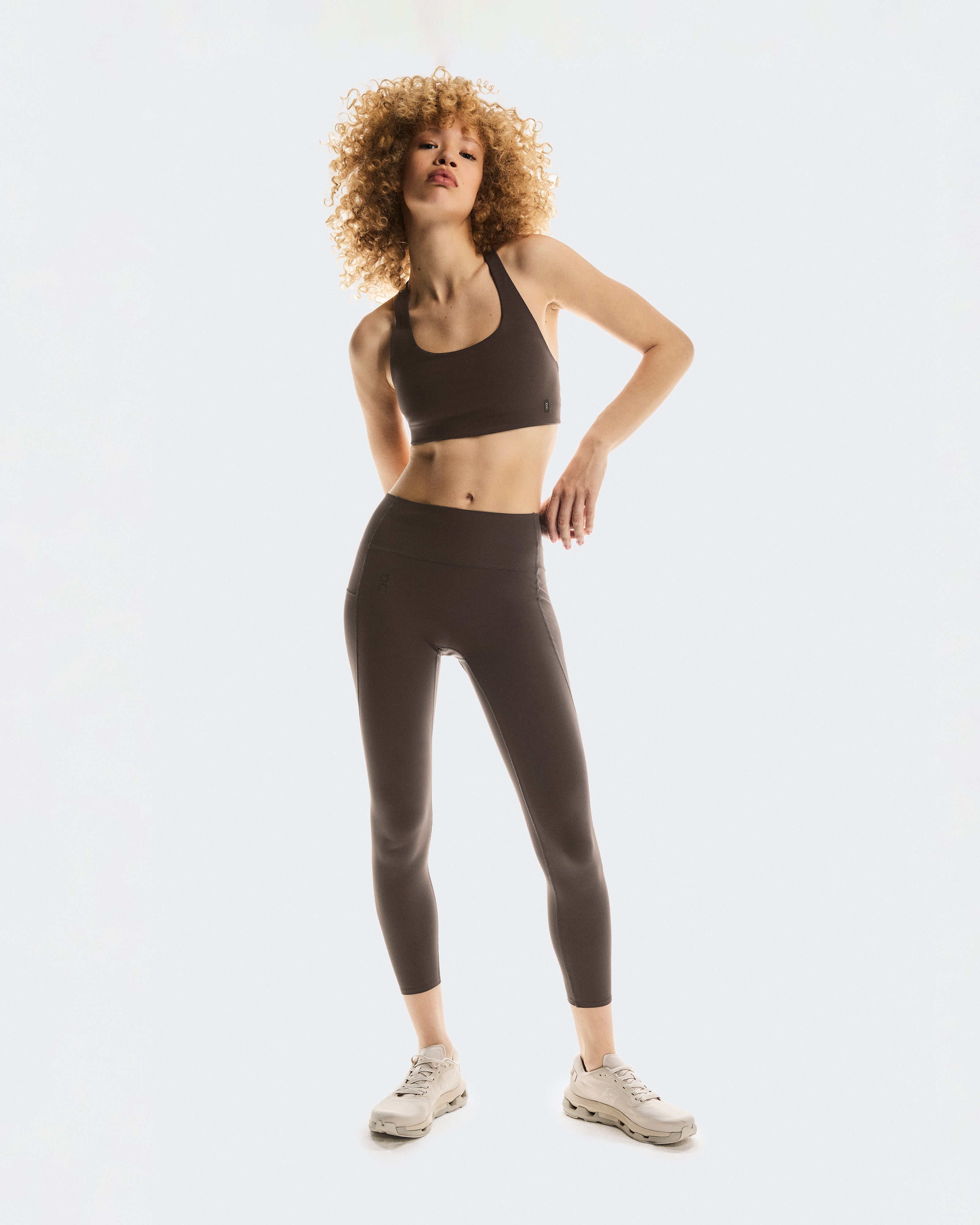 Studio Tights 7/8 W Pebble