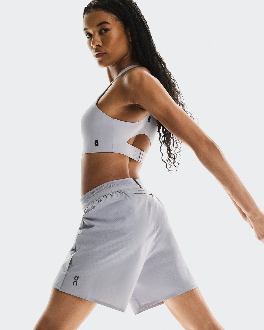 5" Performance Shorts W Lilac