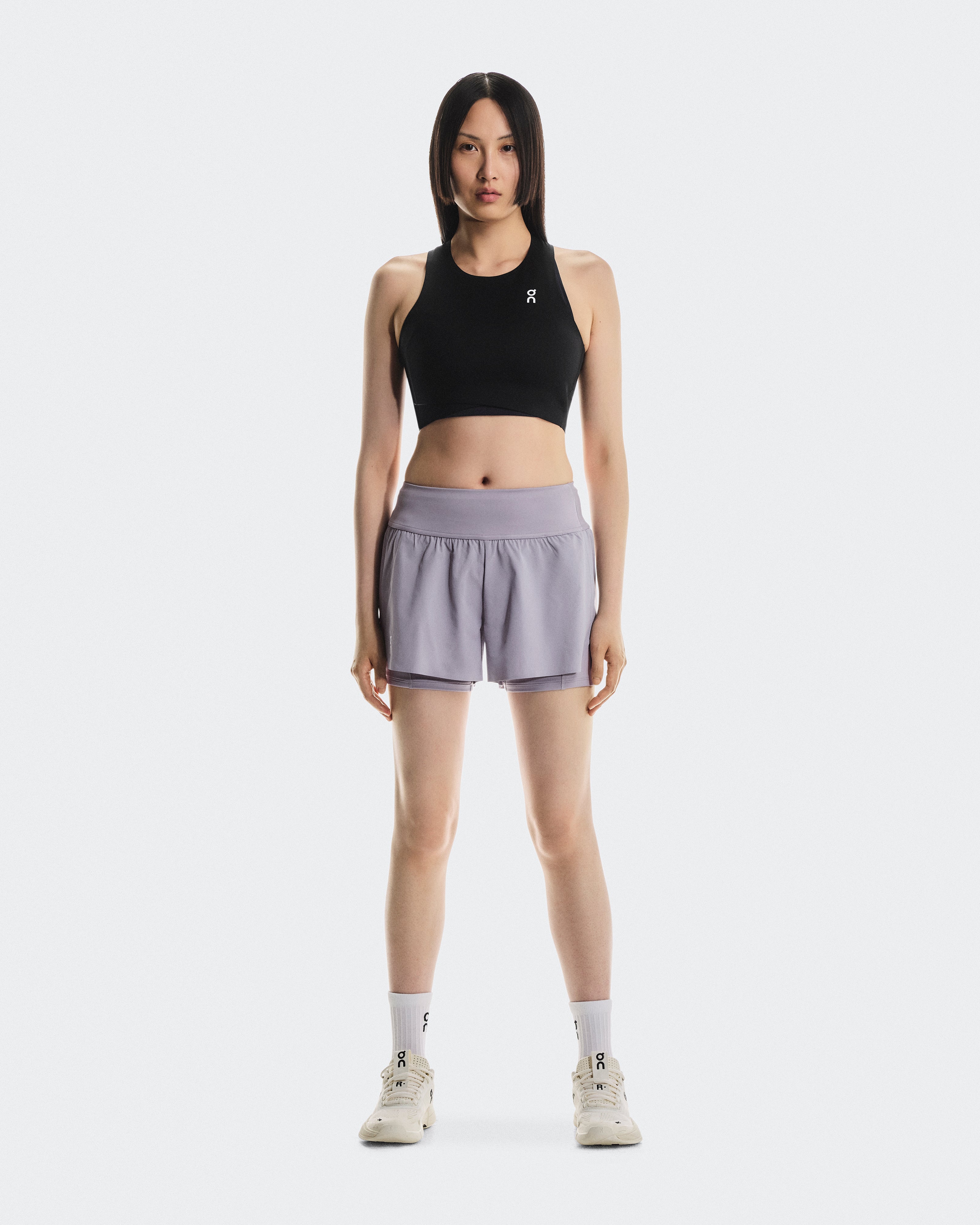 Court Shorts W Lilac