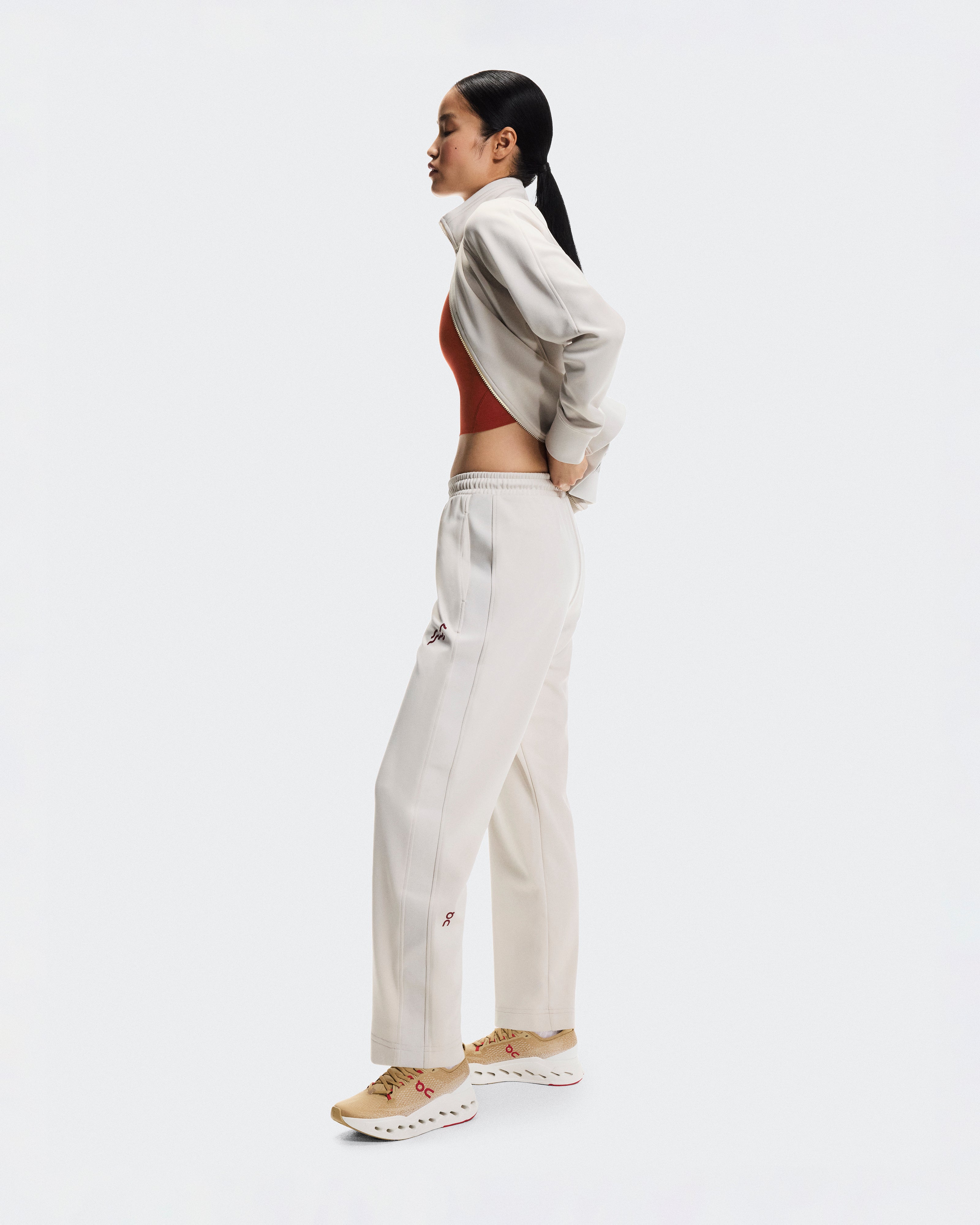 Track Pants W Pearl