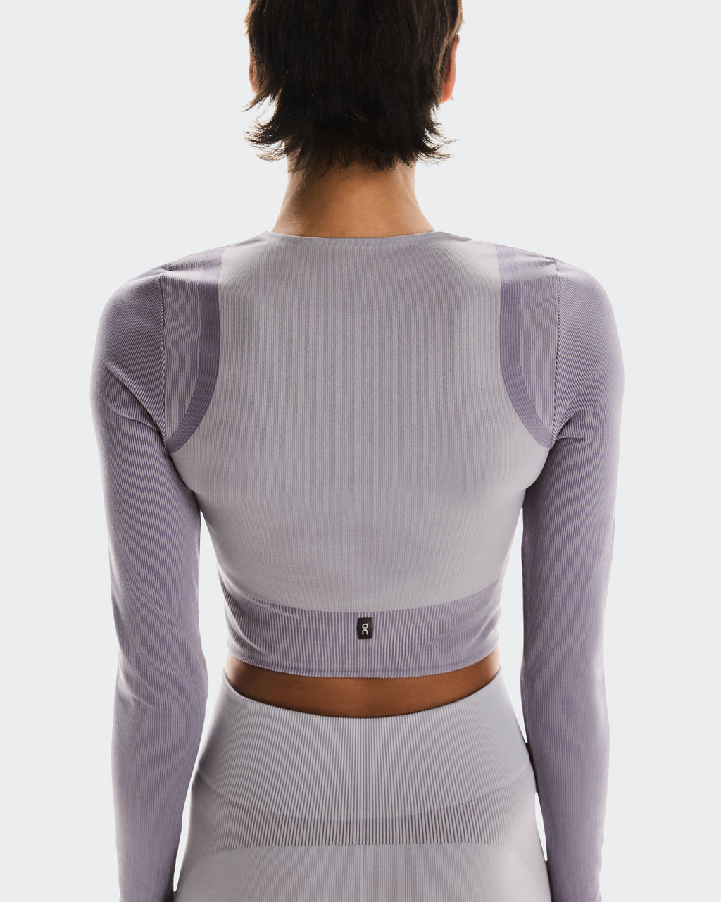 Studio Knit Long-T Crop W Lilac | Cosmos