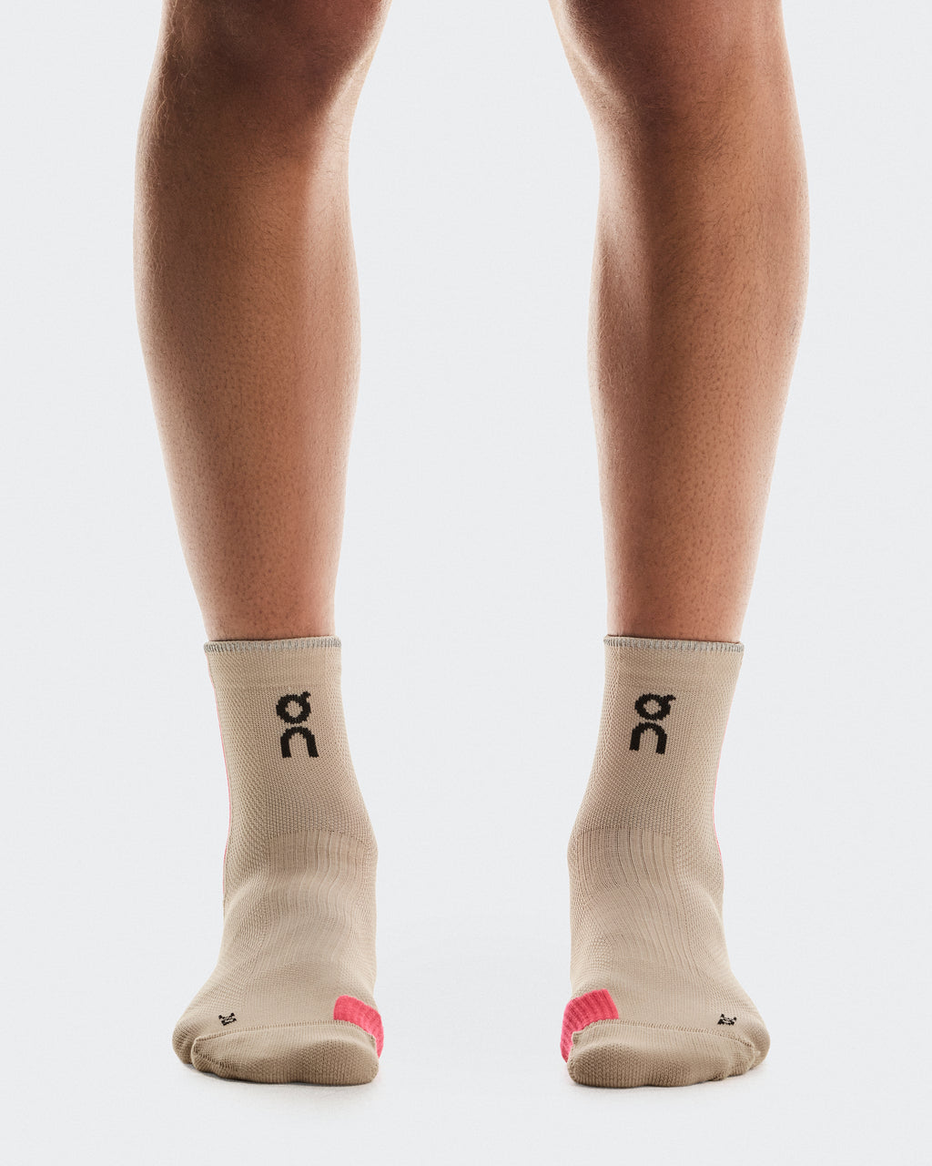 Performance Run Sock Mid U Desert | Pink