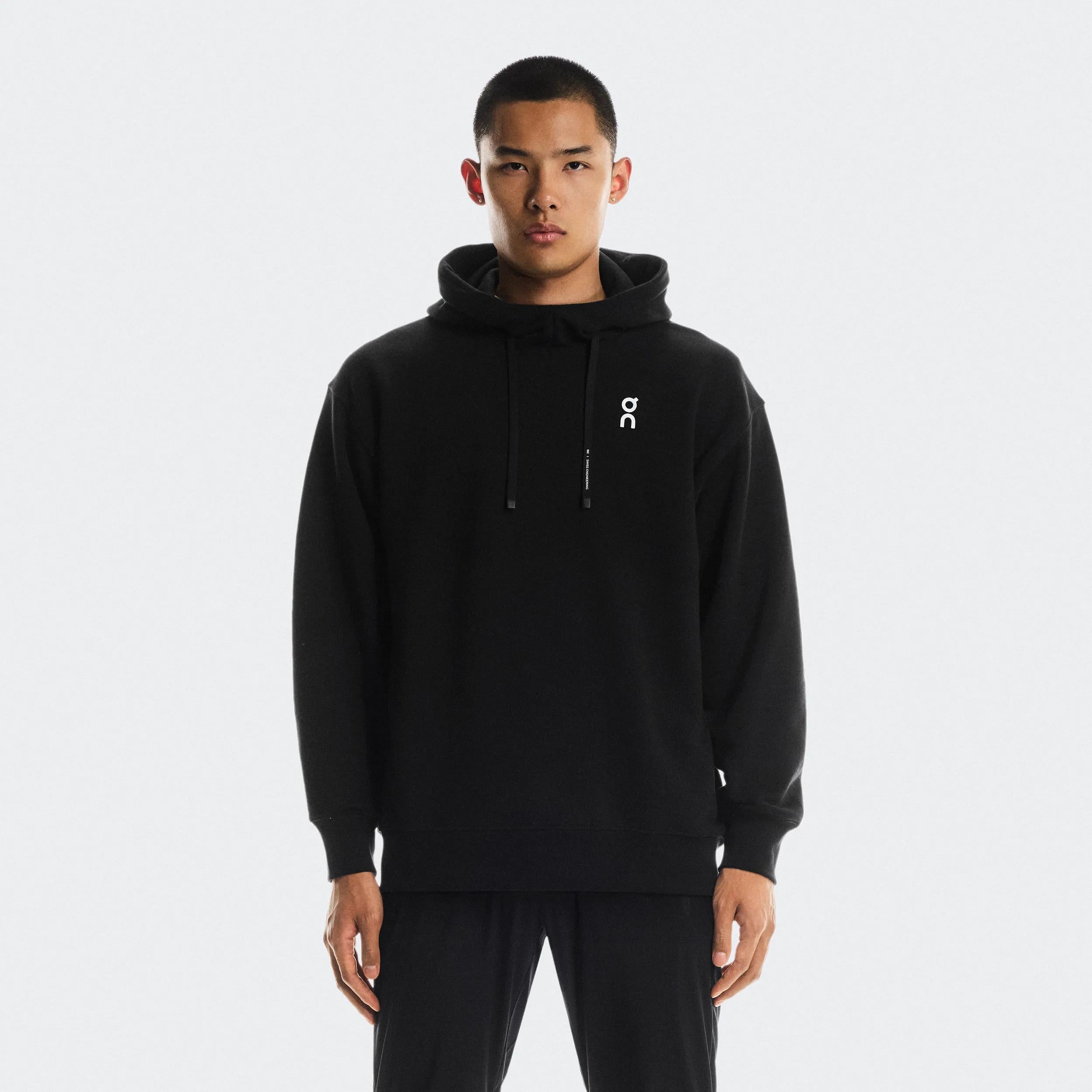 Club Hoodie Graphic M Black | Olive