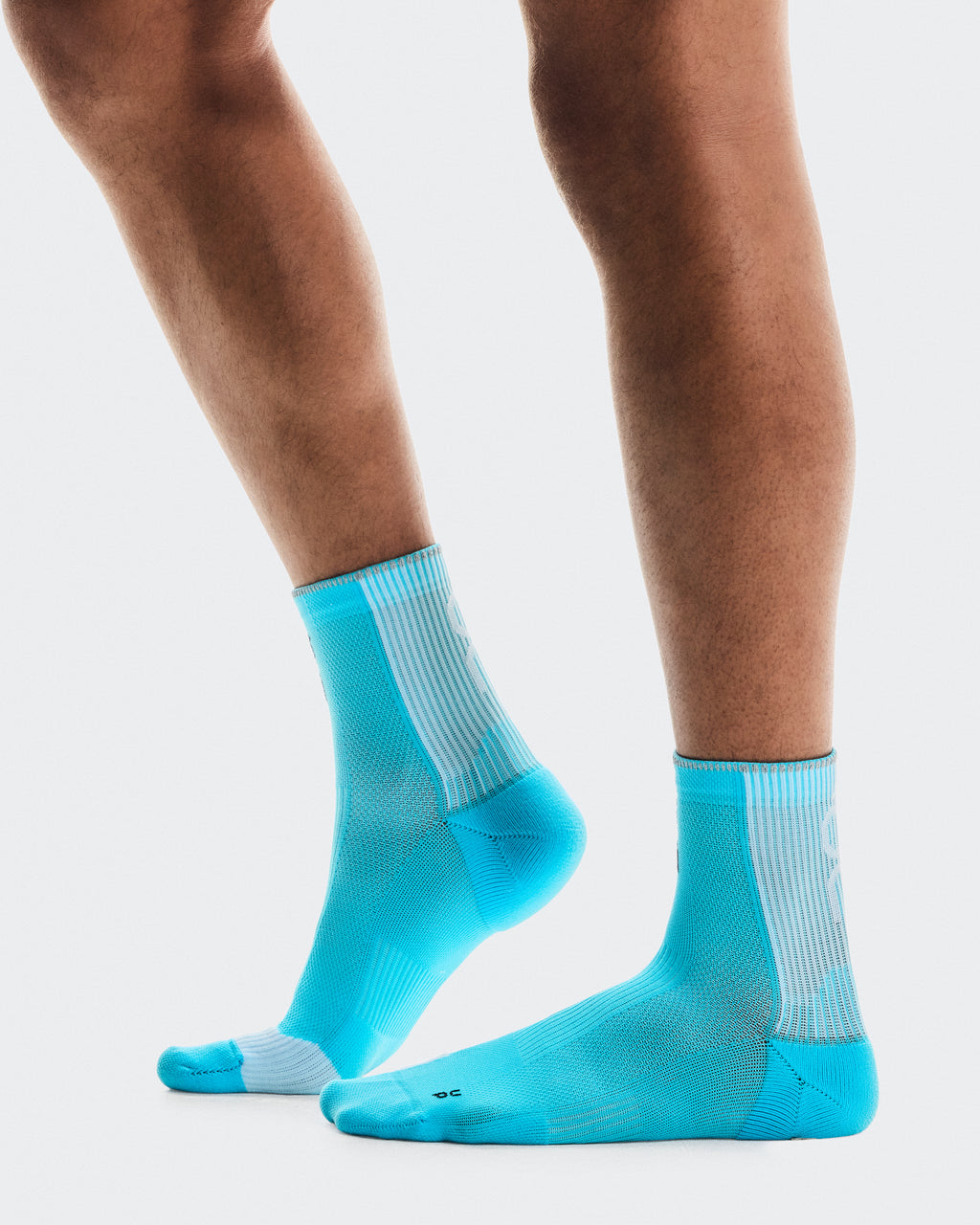 Performance Run Sock Mid U Horizon | White