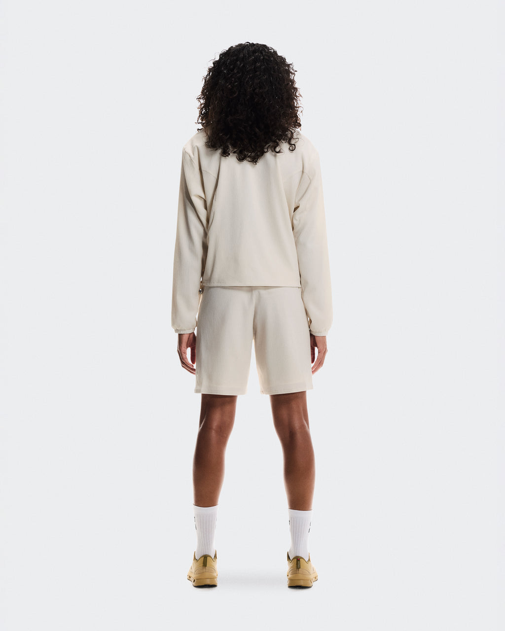 Track Shorts 1 W Cream