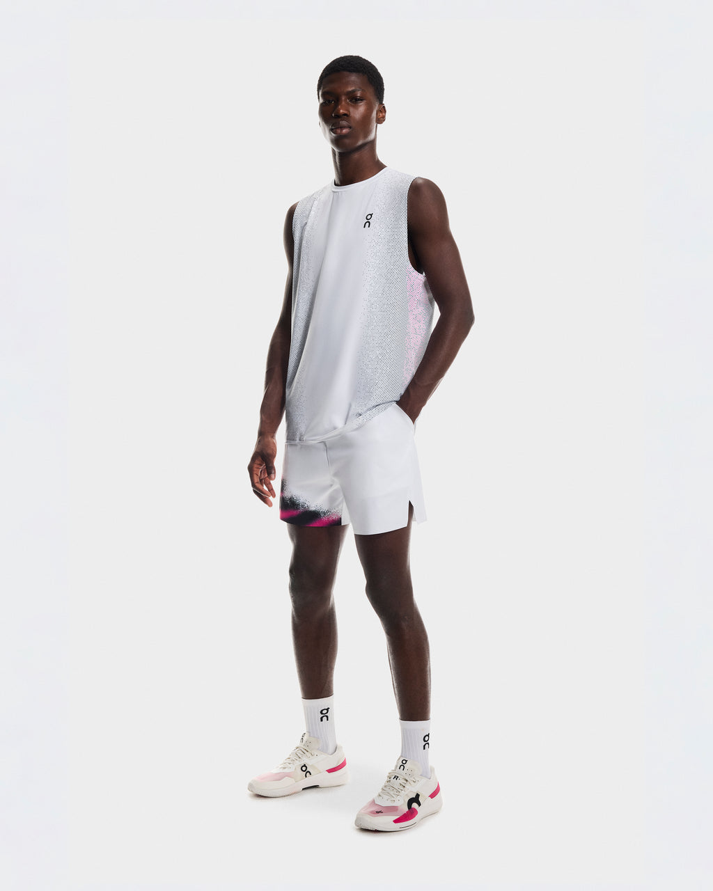 Court Shorts M White | Black