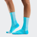 Performance Run Sock High U Horizon | White