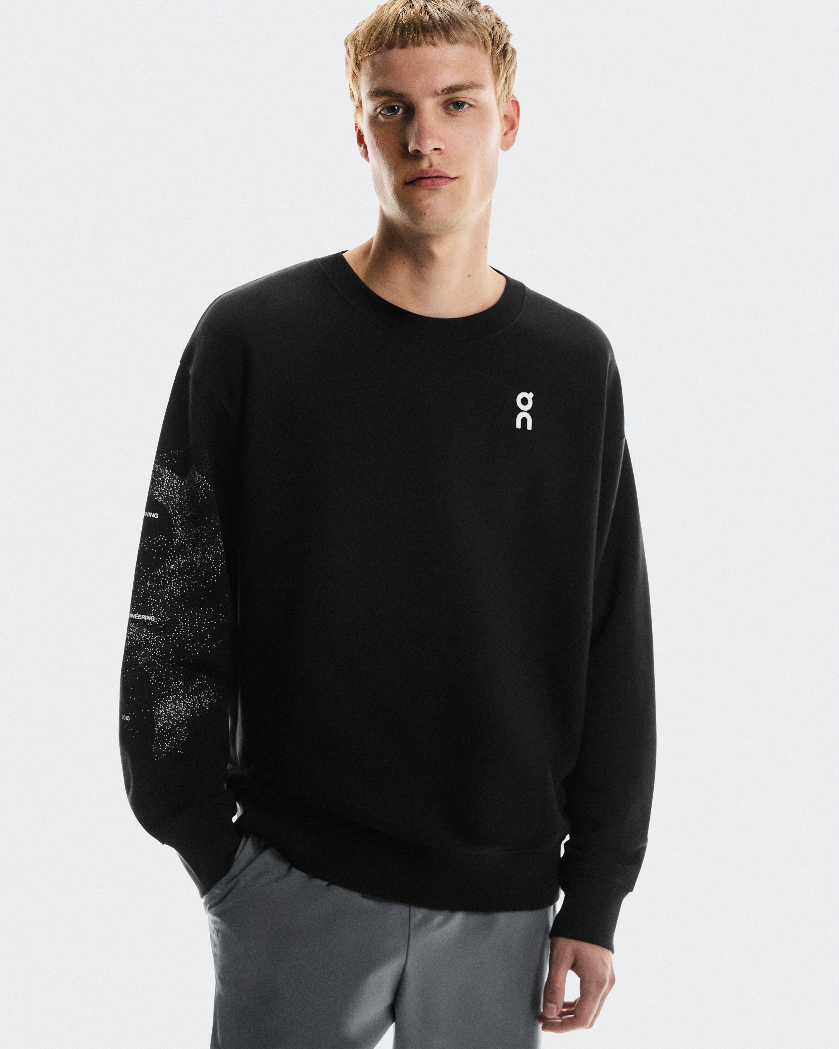 Club Crew Graphic M Black | Olive