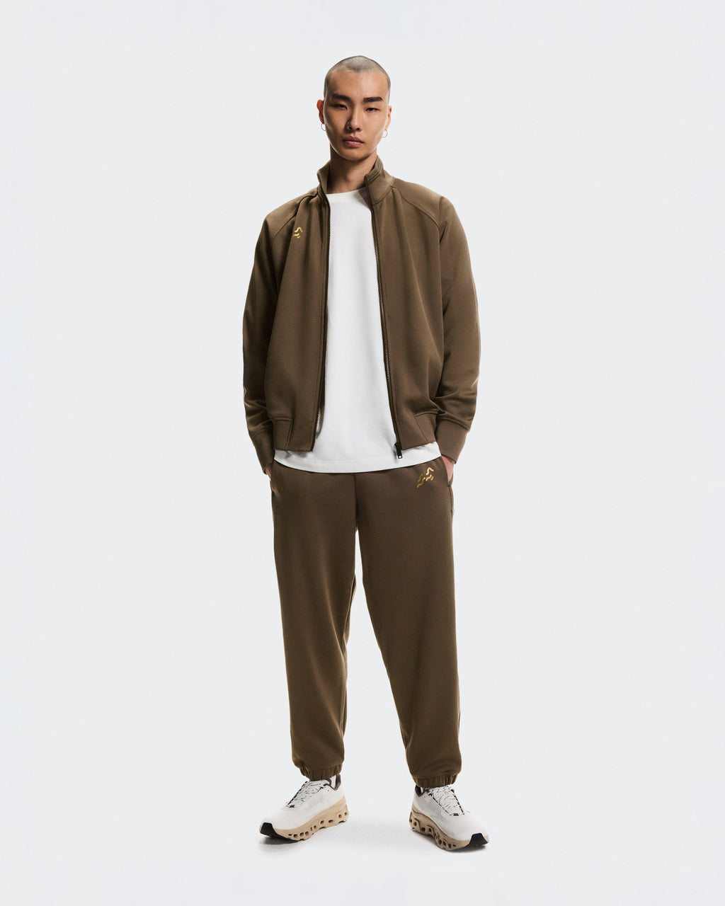 Track Pants M Grizzly