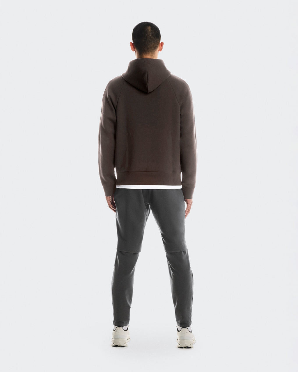 Focus Tech Zip Hoodie M Pebble