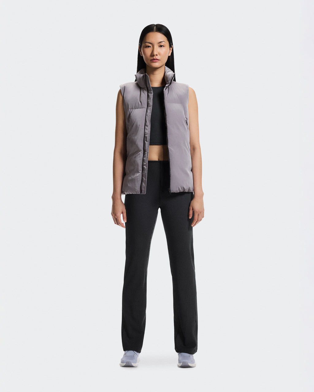 All-Day Puffer Vest W Lilac