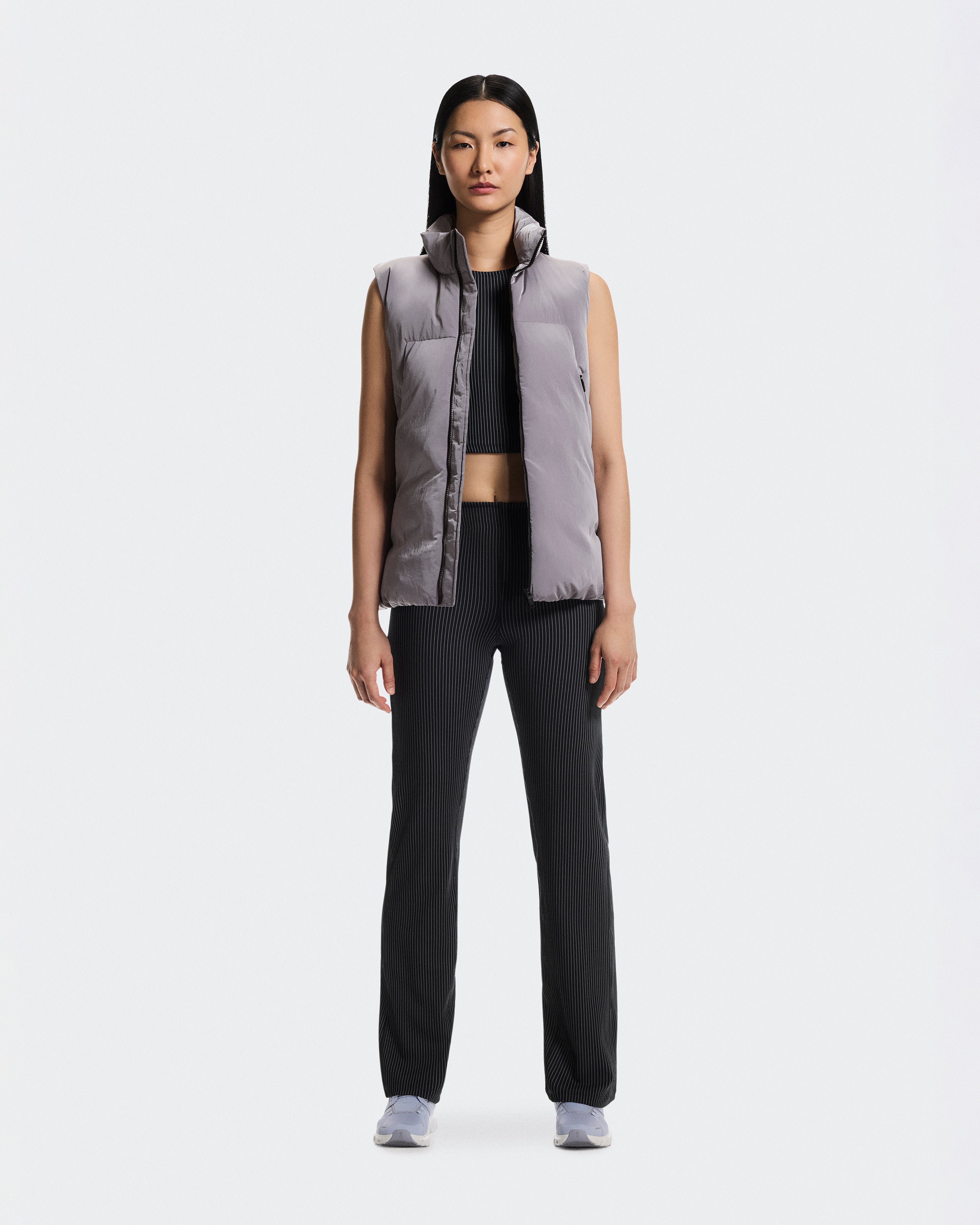 All-Day Puffer Vest W Lilac