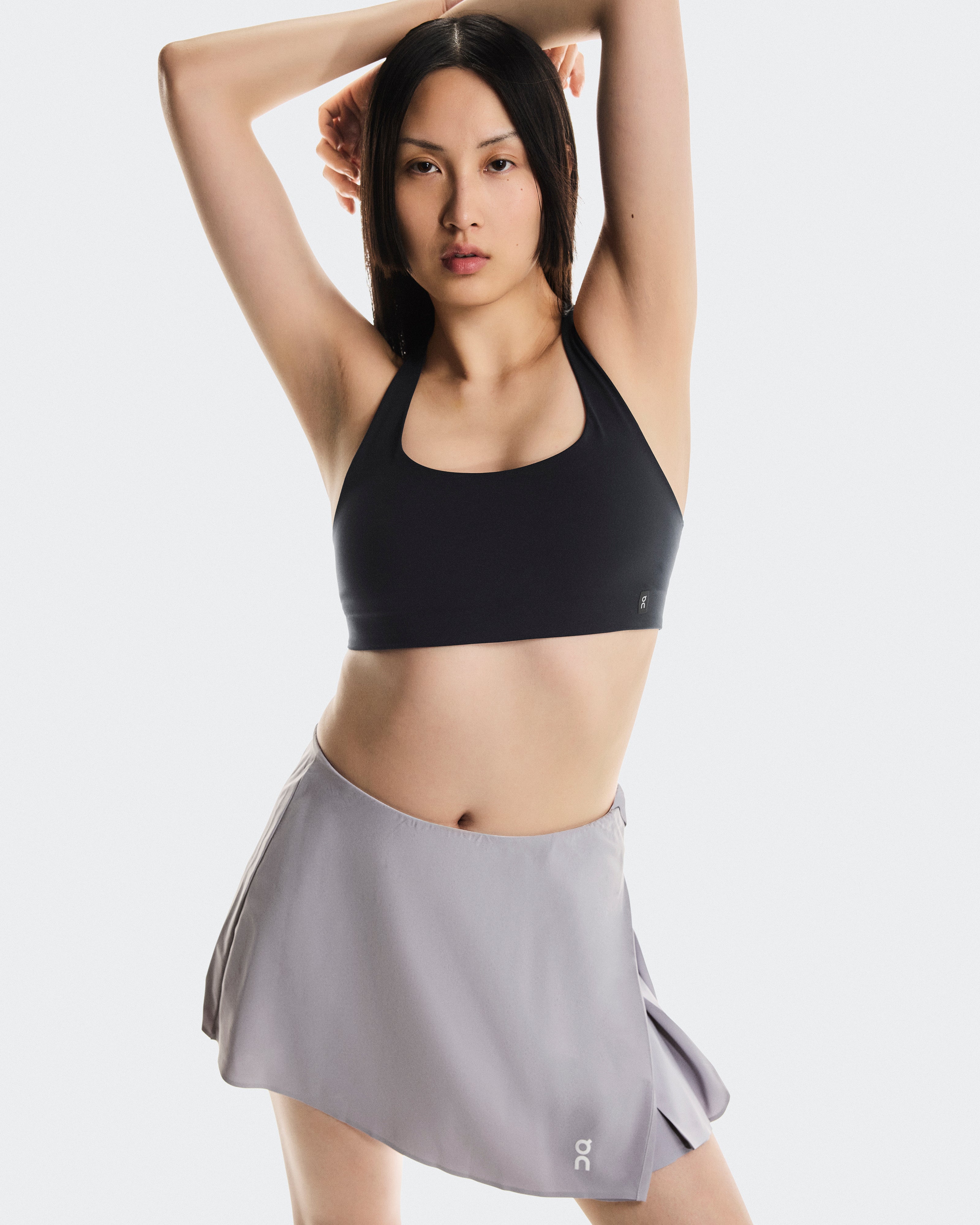Court Skirt Side Pleat W Lilac