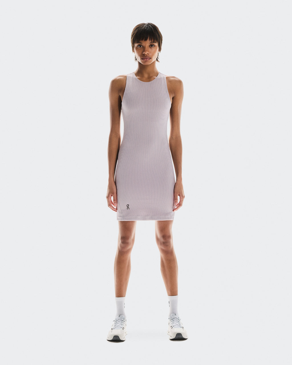All-Day Ribbed Dress W Orchid | Lilac