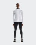 Climate Zip Hoodie W White