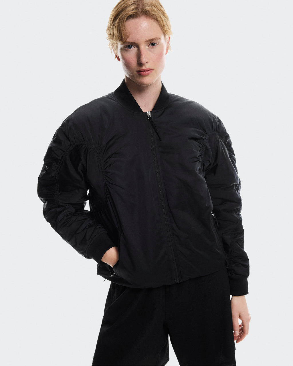 Bomber Jacket 1 W Black